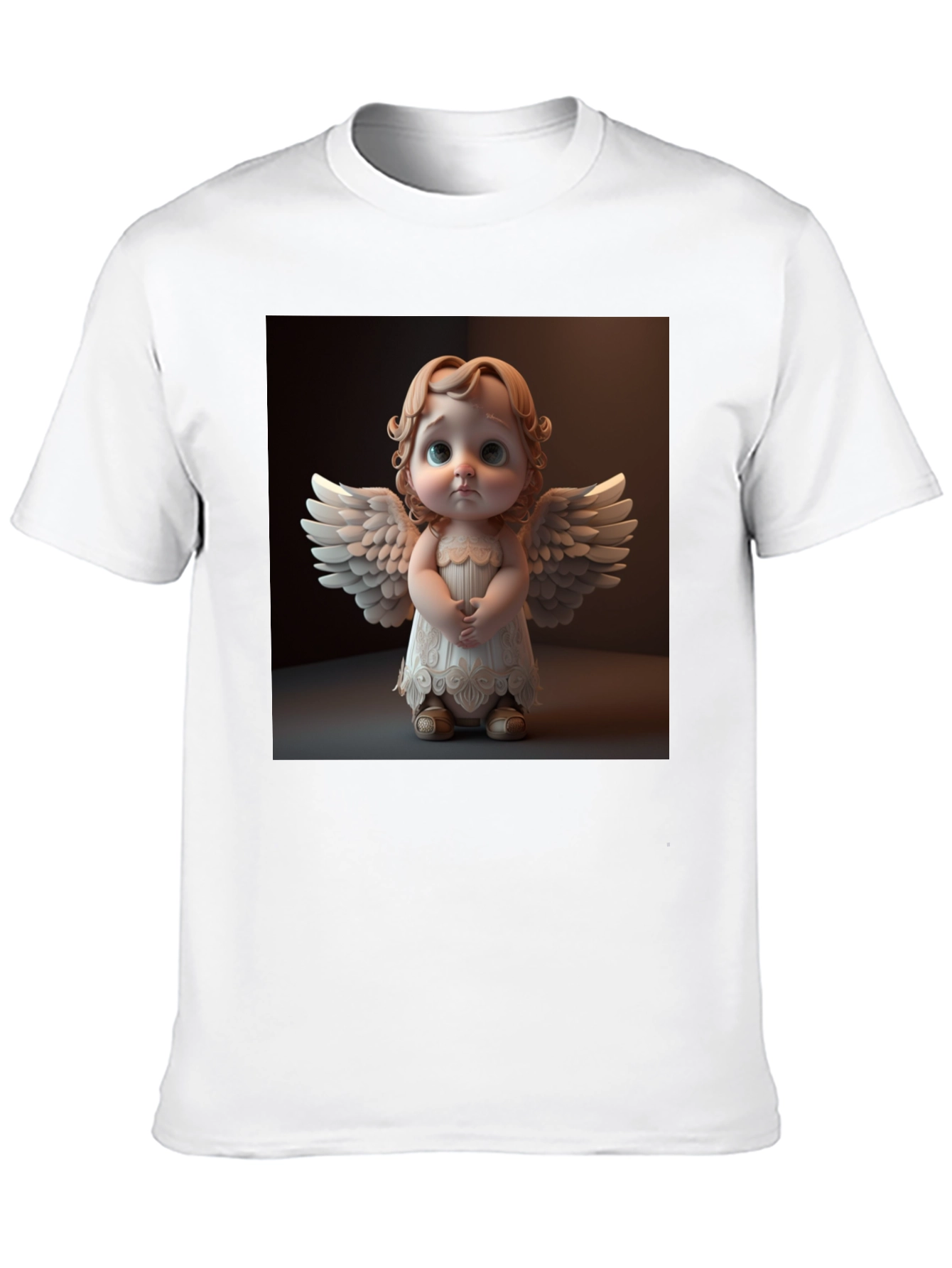 Angel Graphic T-Shirt - Unique Design Soft Cotton