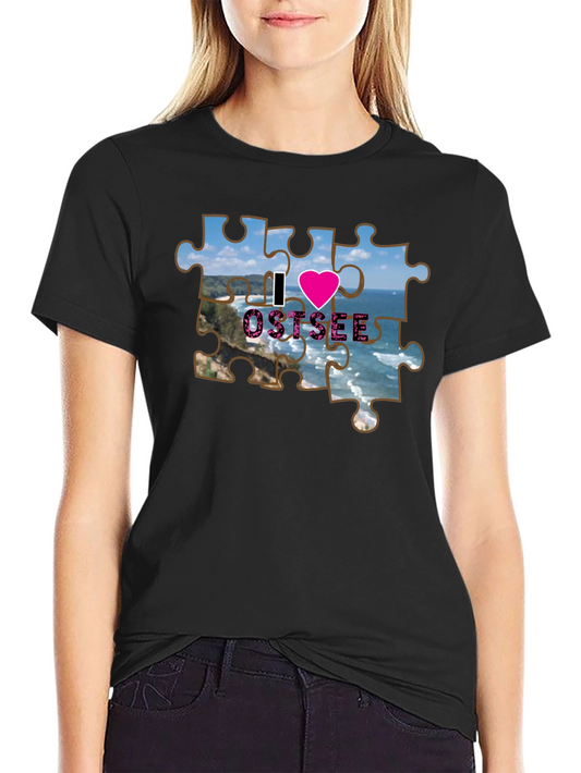 I Love Ostsee Jigsaw Tee