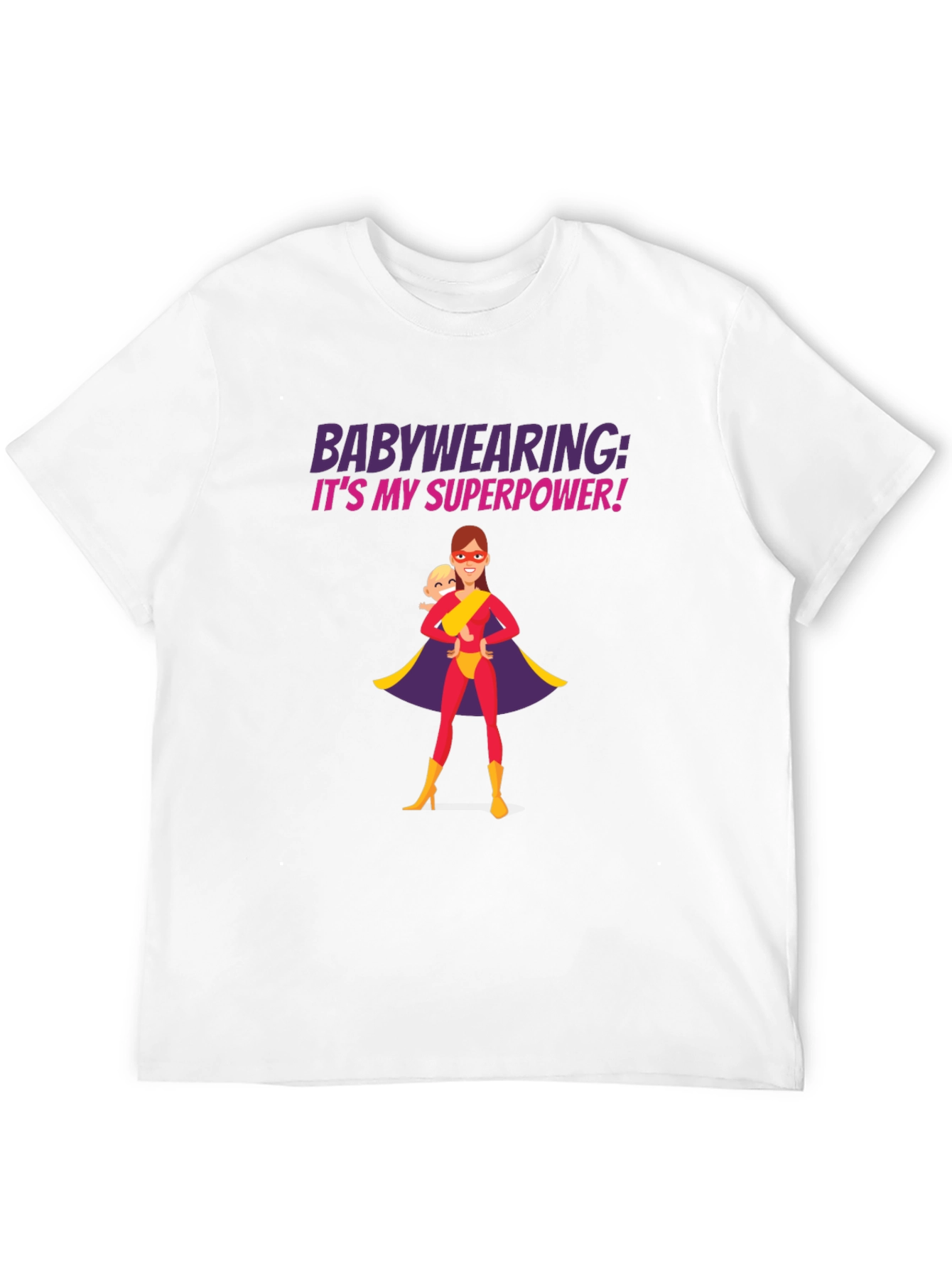 Babywearing Superhero T-Shirt - Superpower Tee!