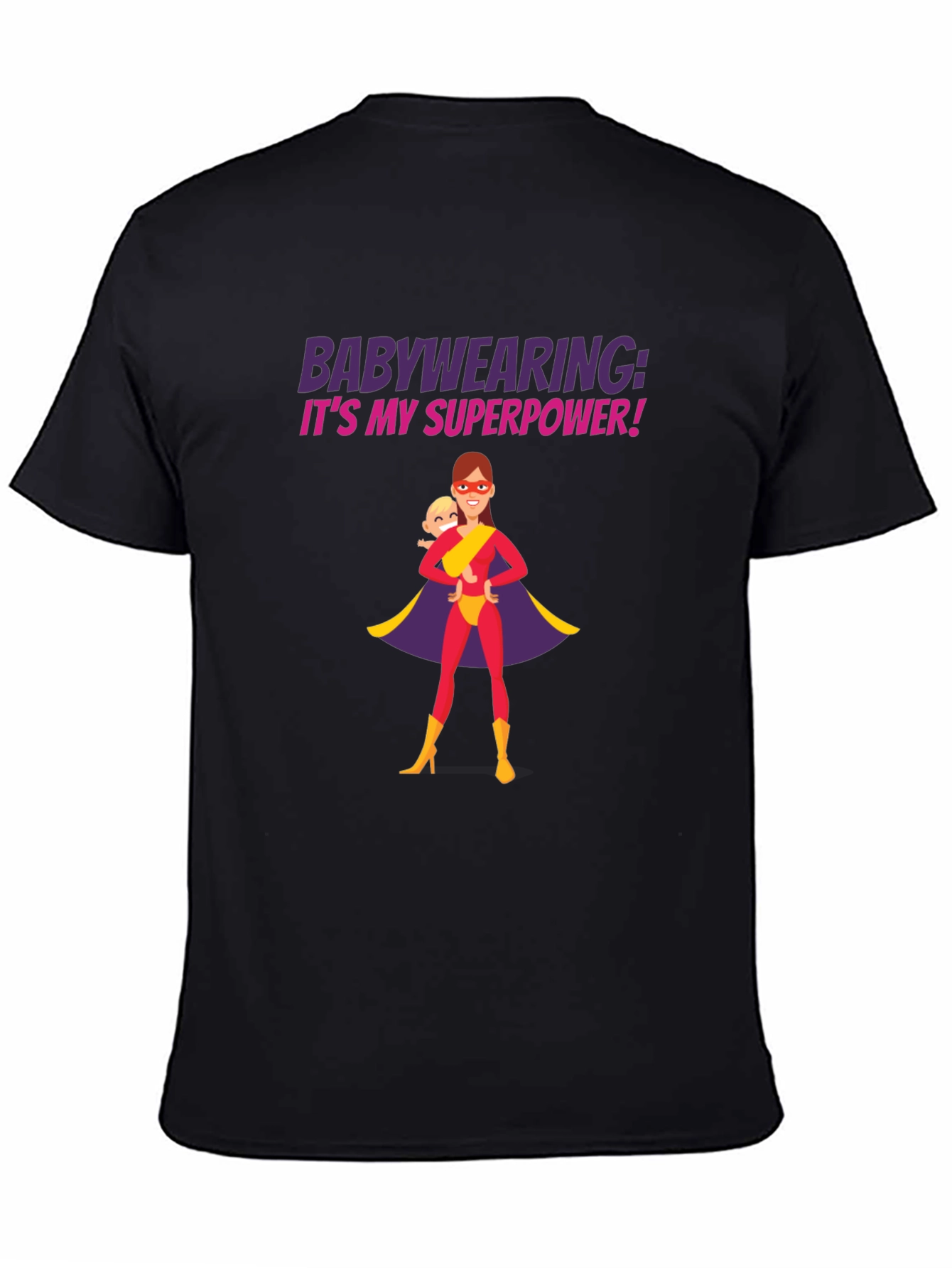 Babywearing Superhero T-Shirt - Superpower Tee!