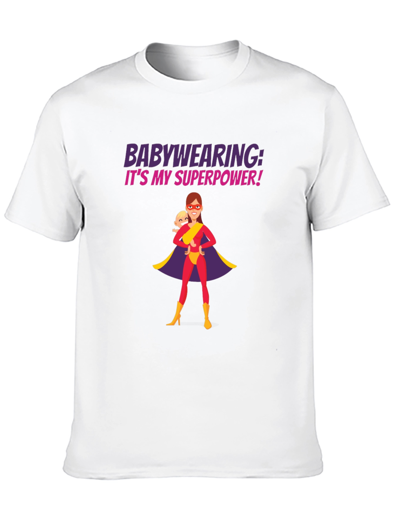 Babywearing Superhero T-Shirt - Superpower Tee!