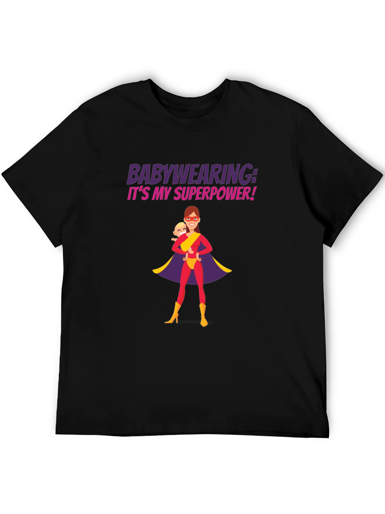 Babywearing Superhero T-Shirt - Superpower Tee!