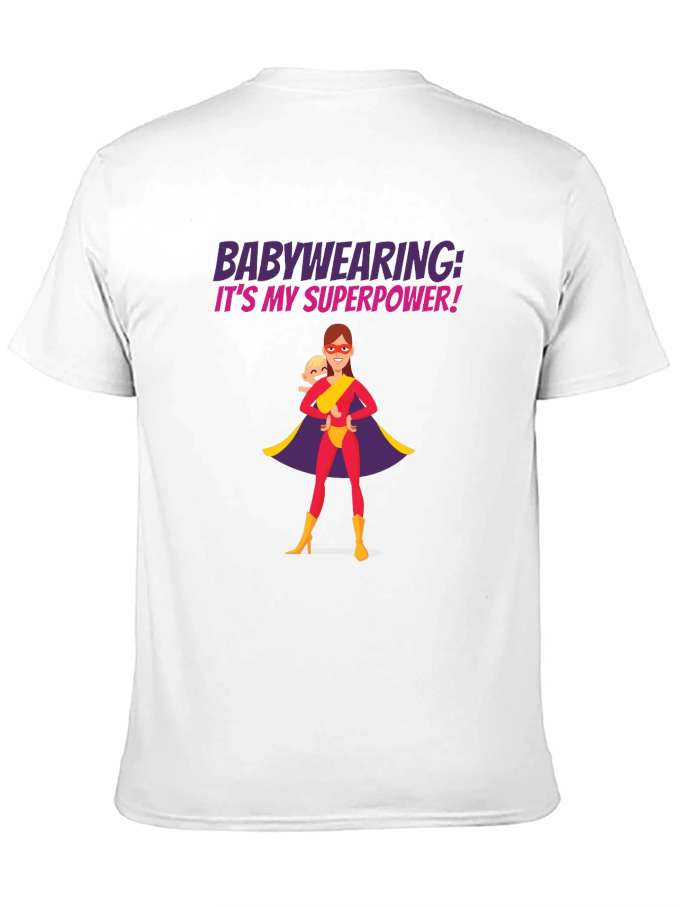 Babywearing Superhero T-Shirt - Superpower Tee!