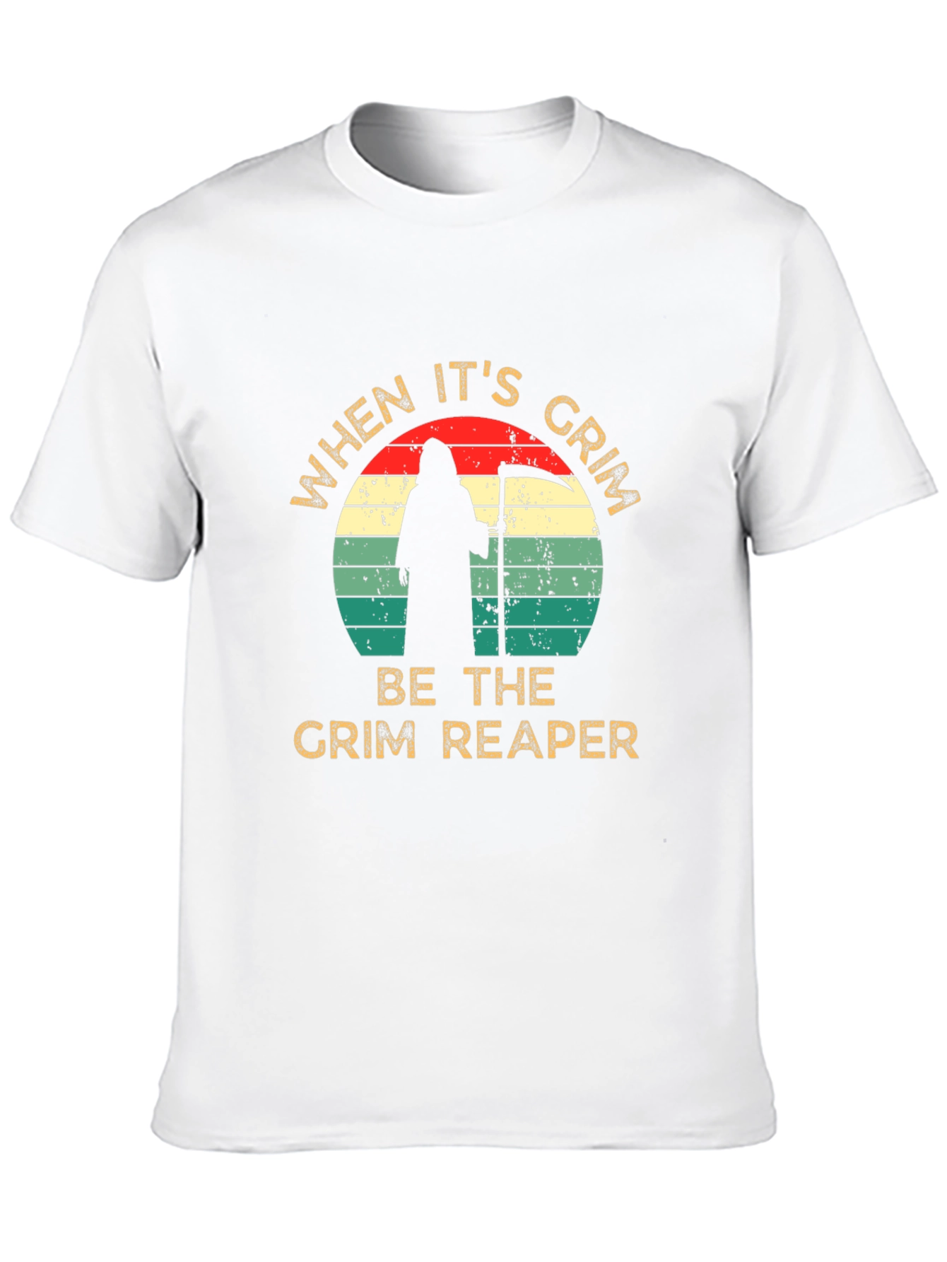 Grim Reaper Graphic Tee - When Its Grim