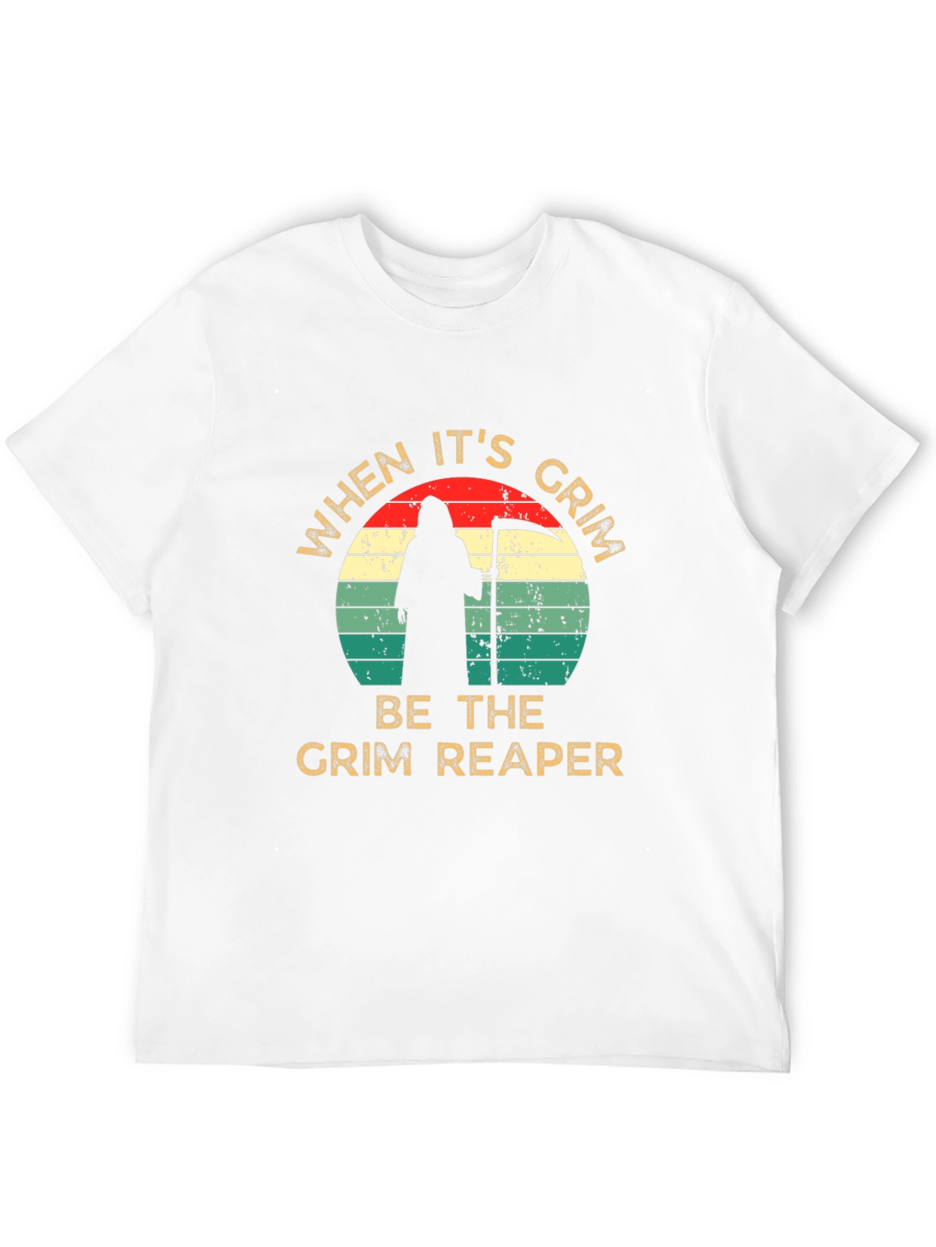 Grim Reaper Graphic Tee - When Its Grim