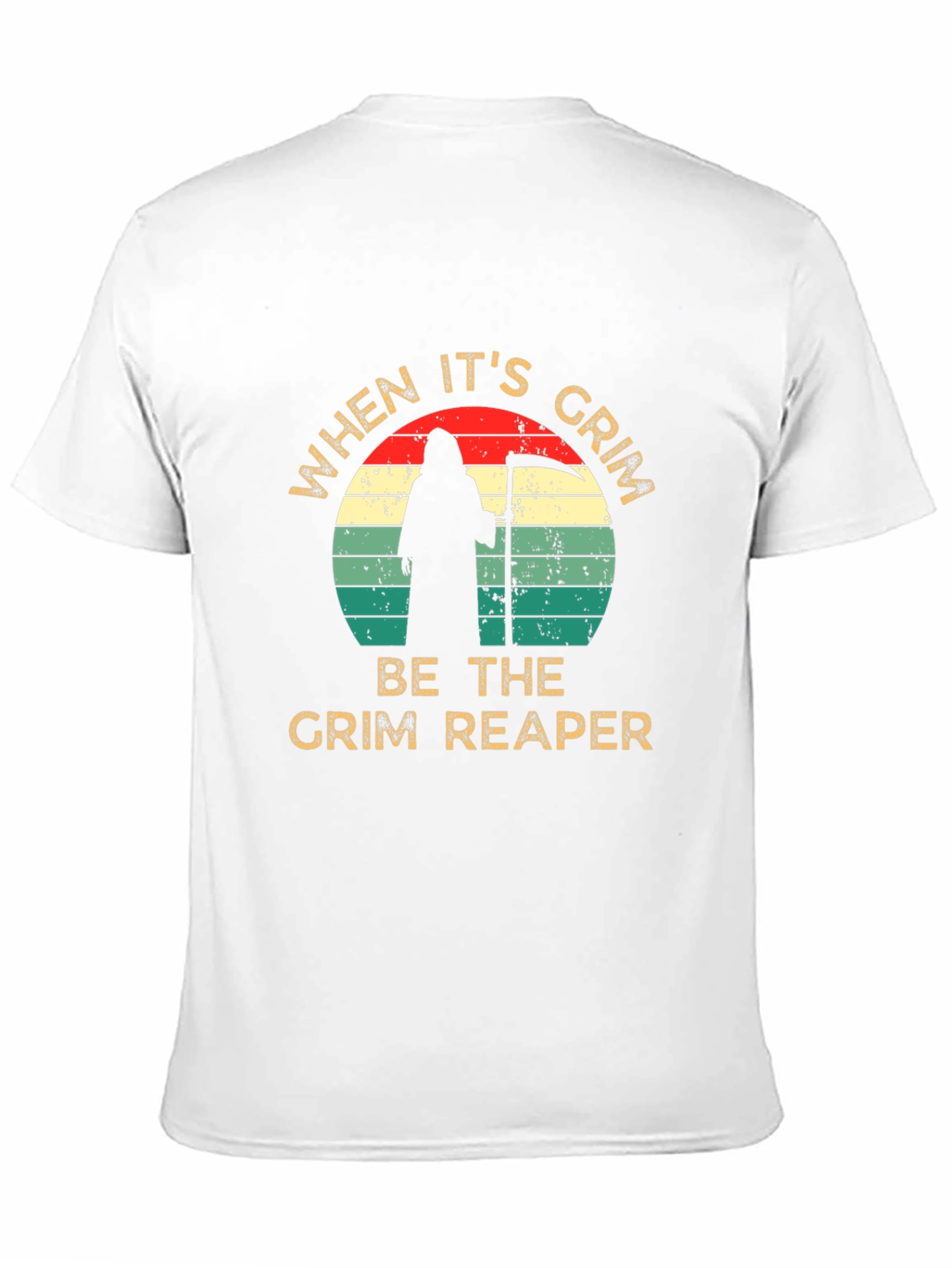 Grim Reaper Graphic Tee - When Its Grim