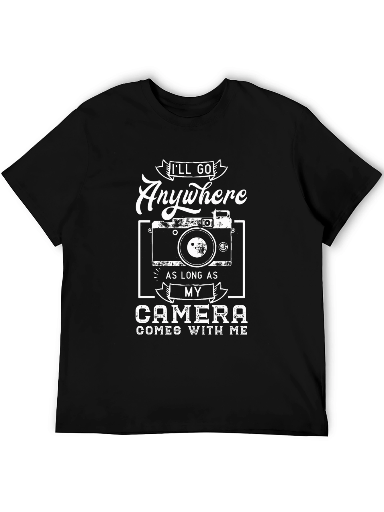 Camera Lover T-Shirt - Ill Go Anywhere