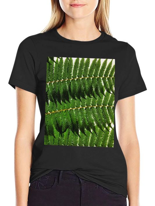 Fern Print Tee - Nature Inspired Design