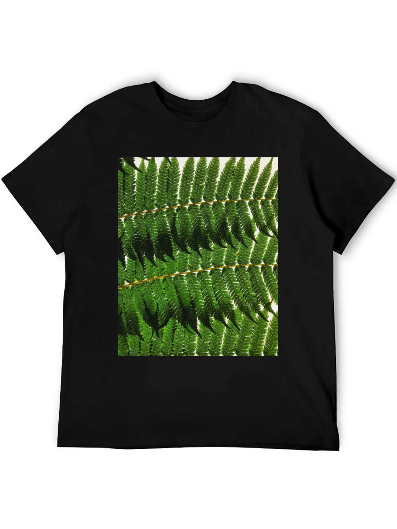 Fern Print Tee - Nature Inspired Design