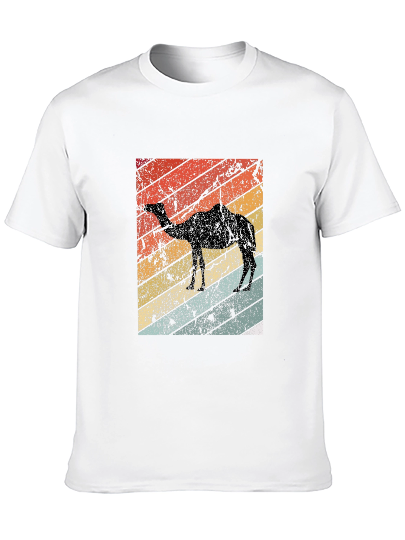 Retro Camel Silhouette T-Shirt