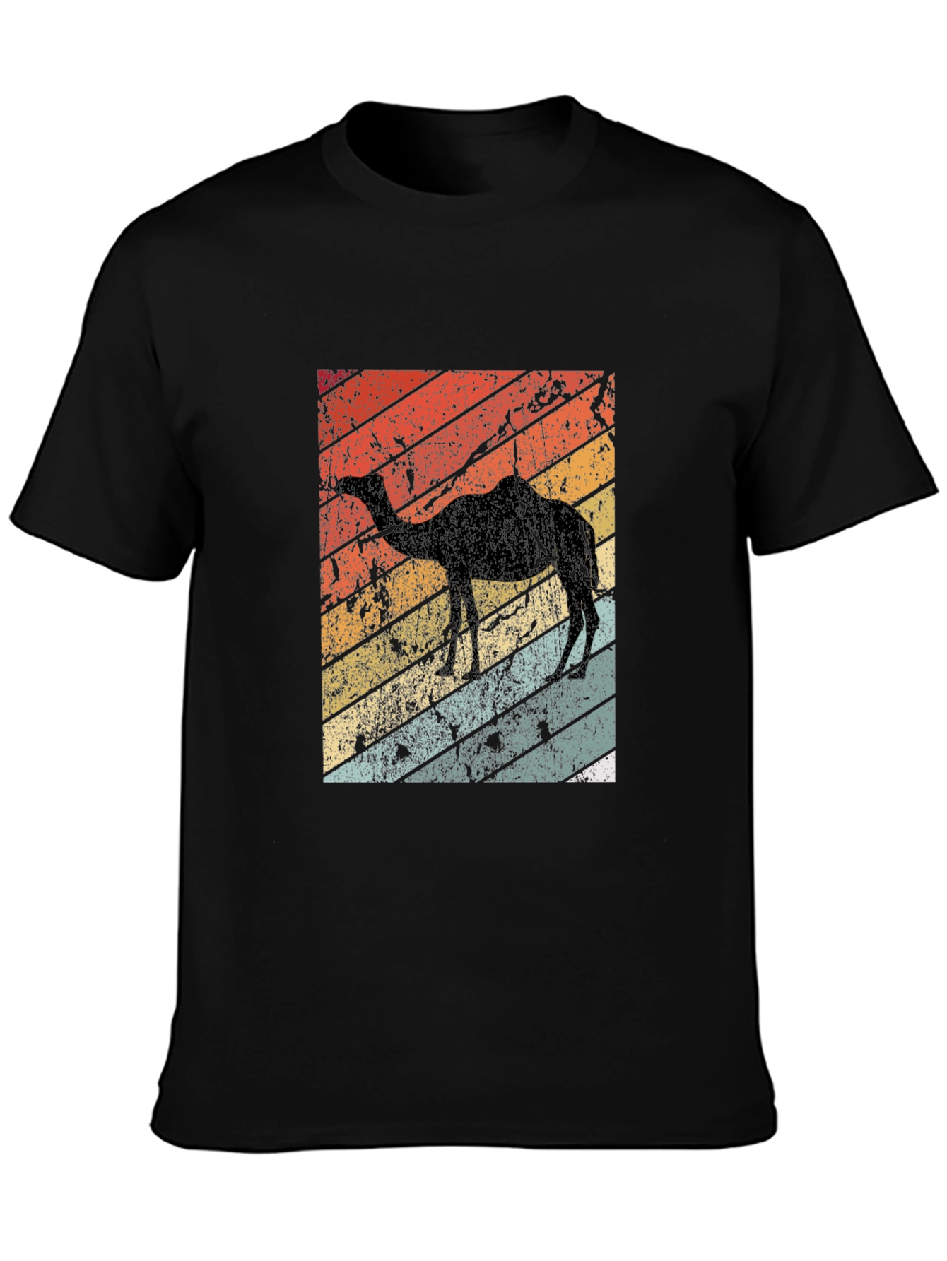 Retro Camel Silhouette T-Shirt
