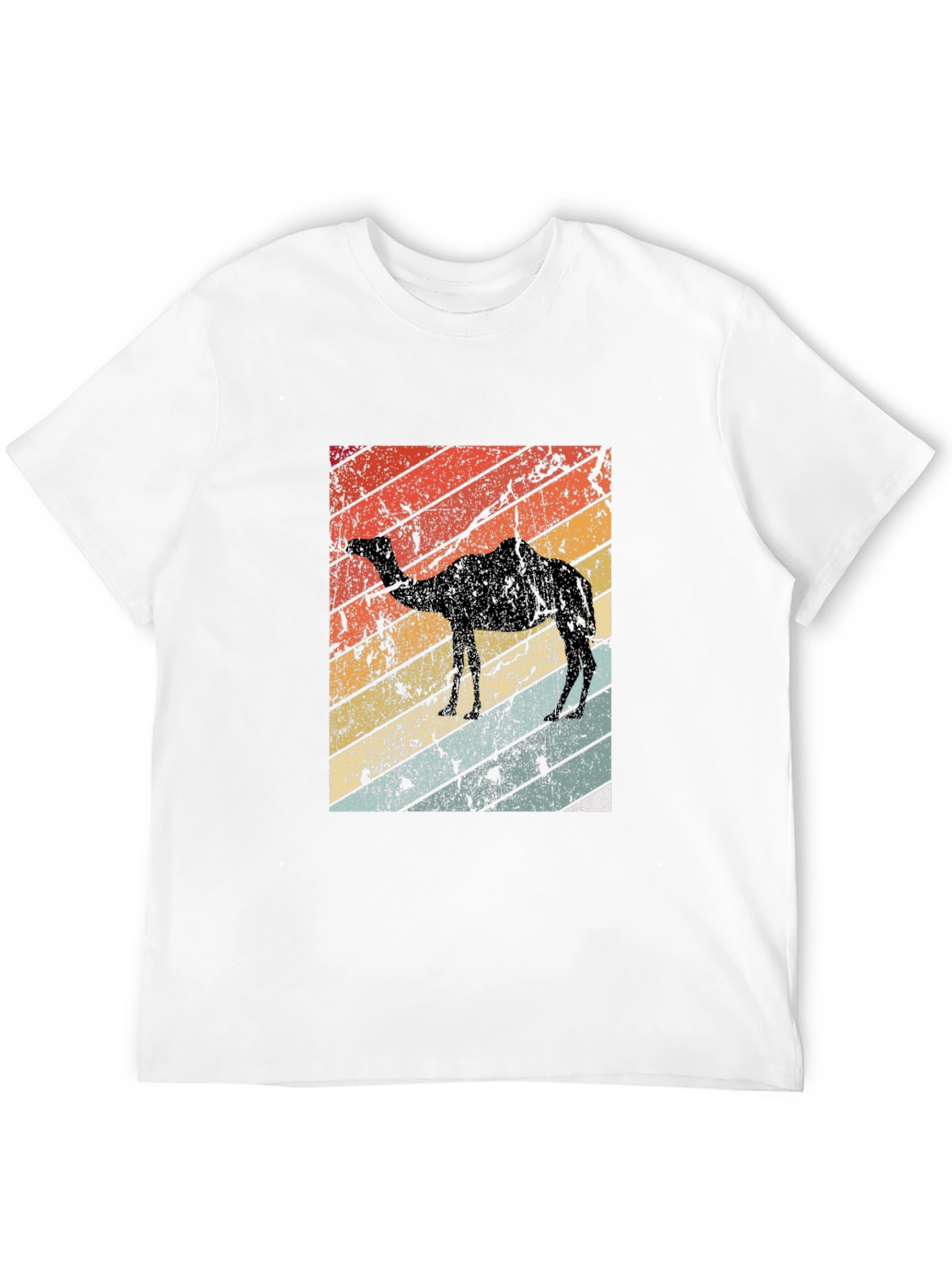 Retro Camel Silhouette T-Shirt