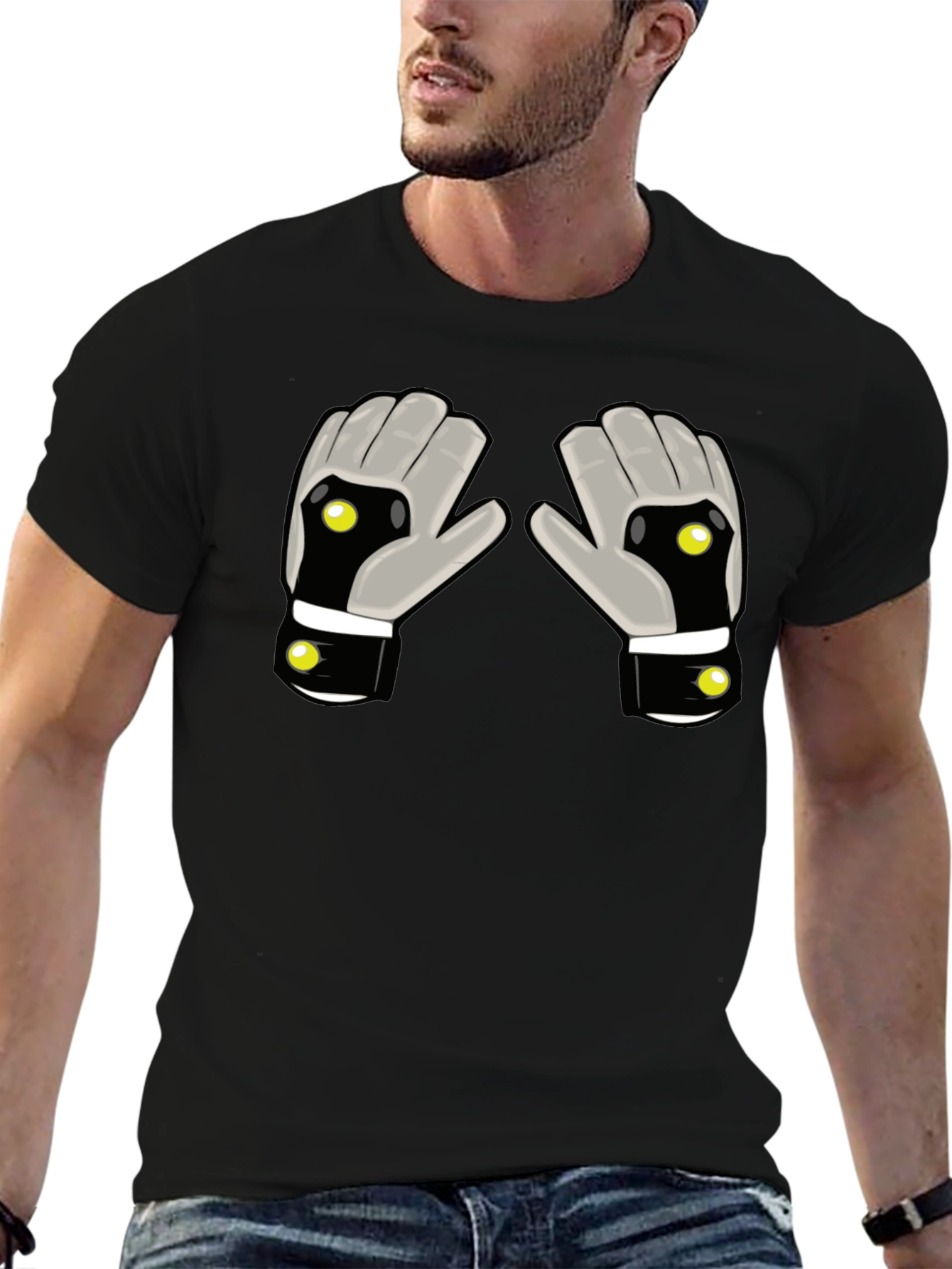Novelty Glove Graphic T-Shirt