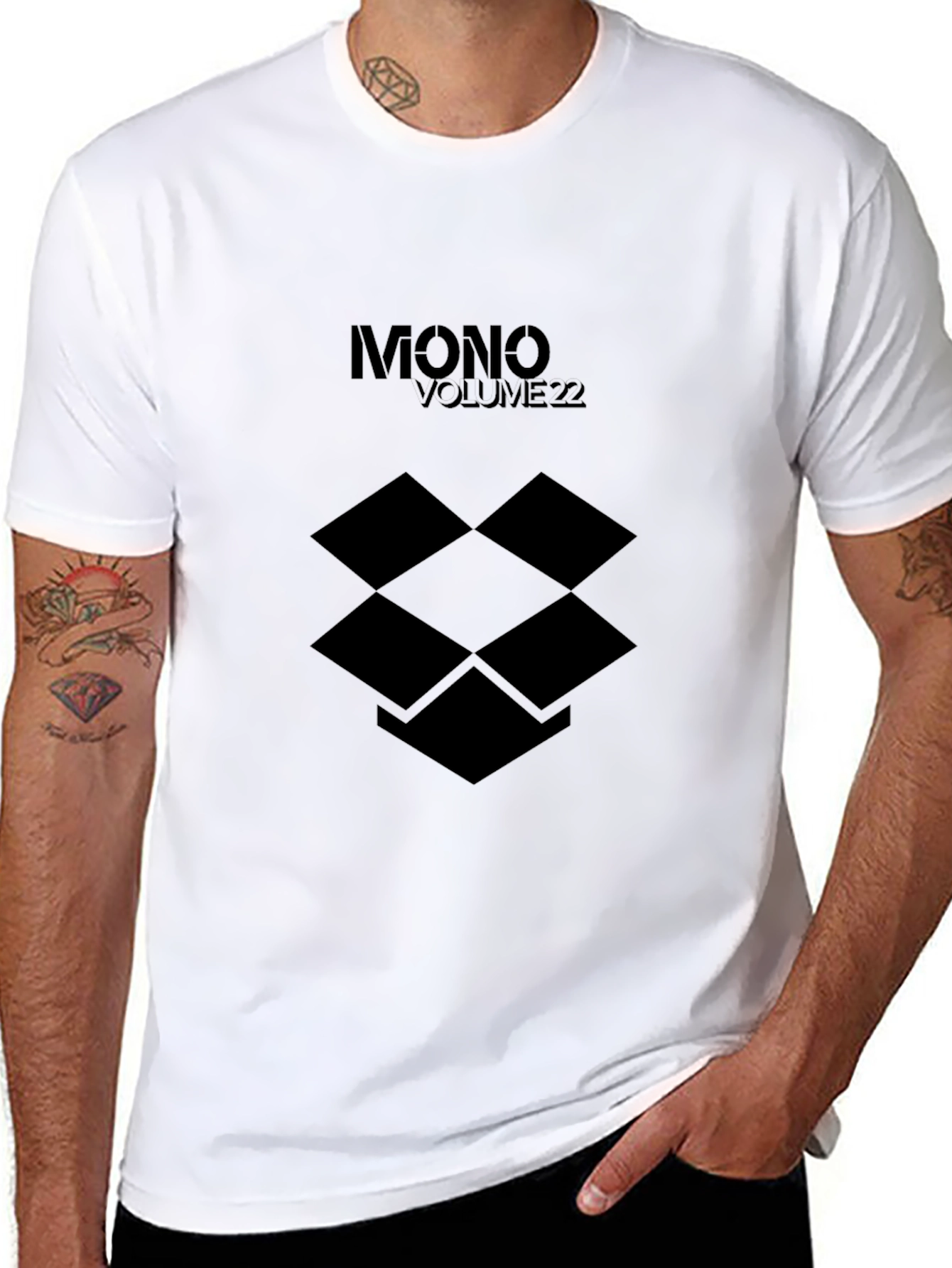 Mono Volume 22 Graphic T-Shirt - Black