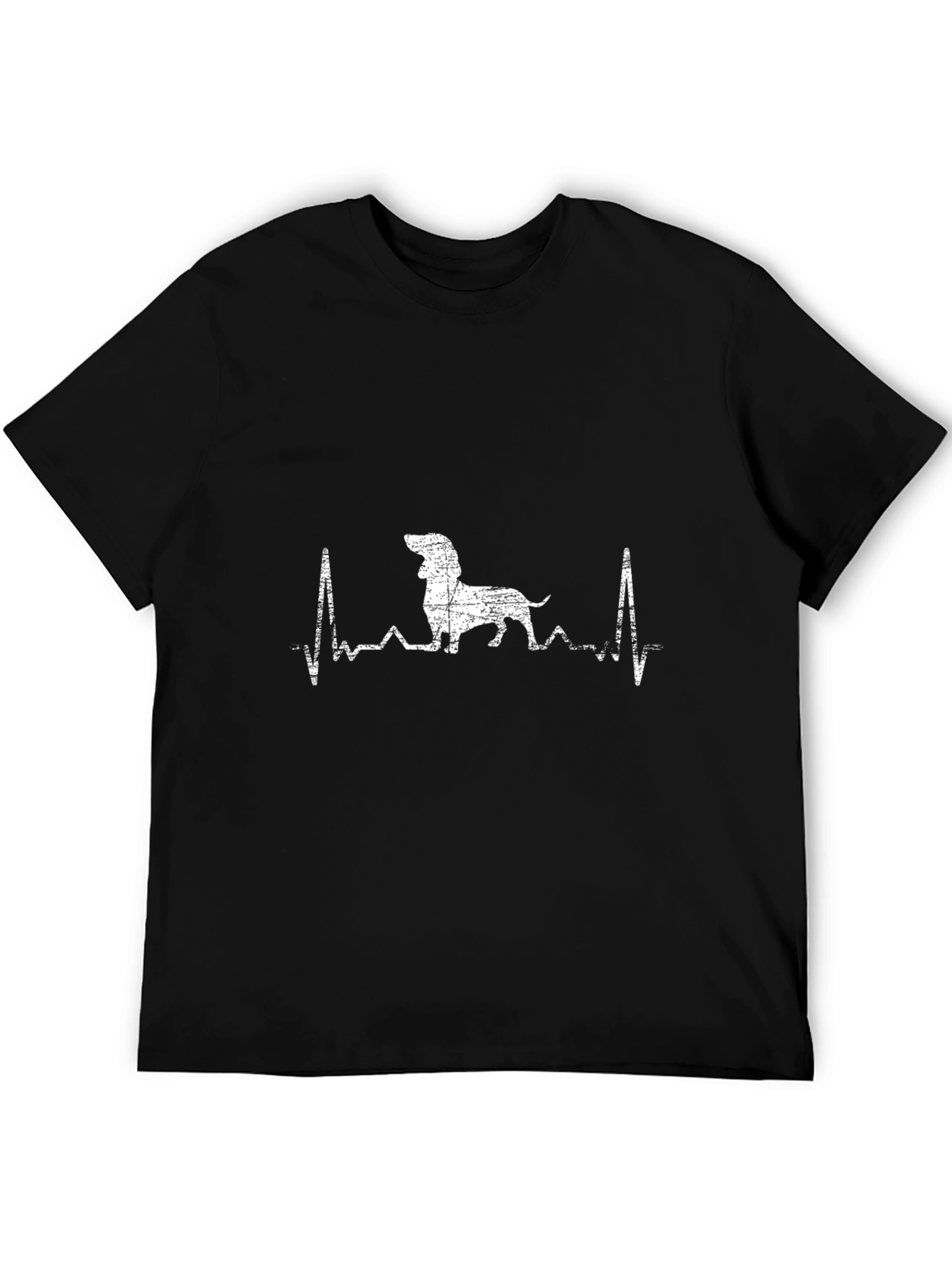 Dachshund Heartbeat T-Shirt - Dog Lover Tee