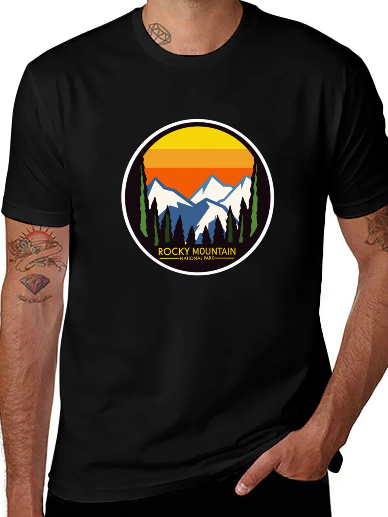 Rocky Mountain National Park Graphic T-Shirt