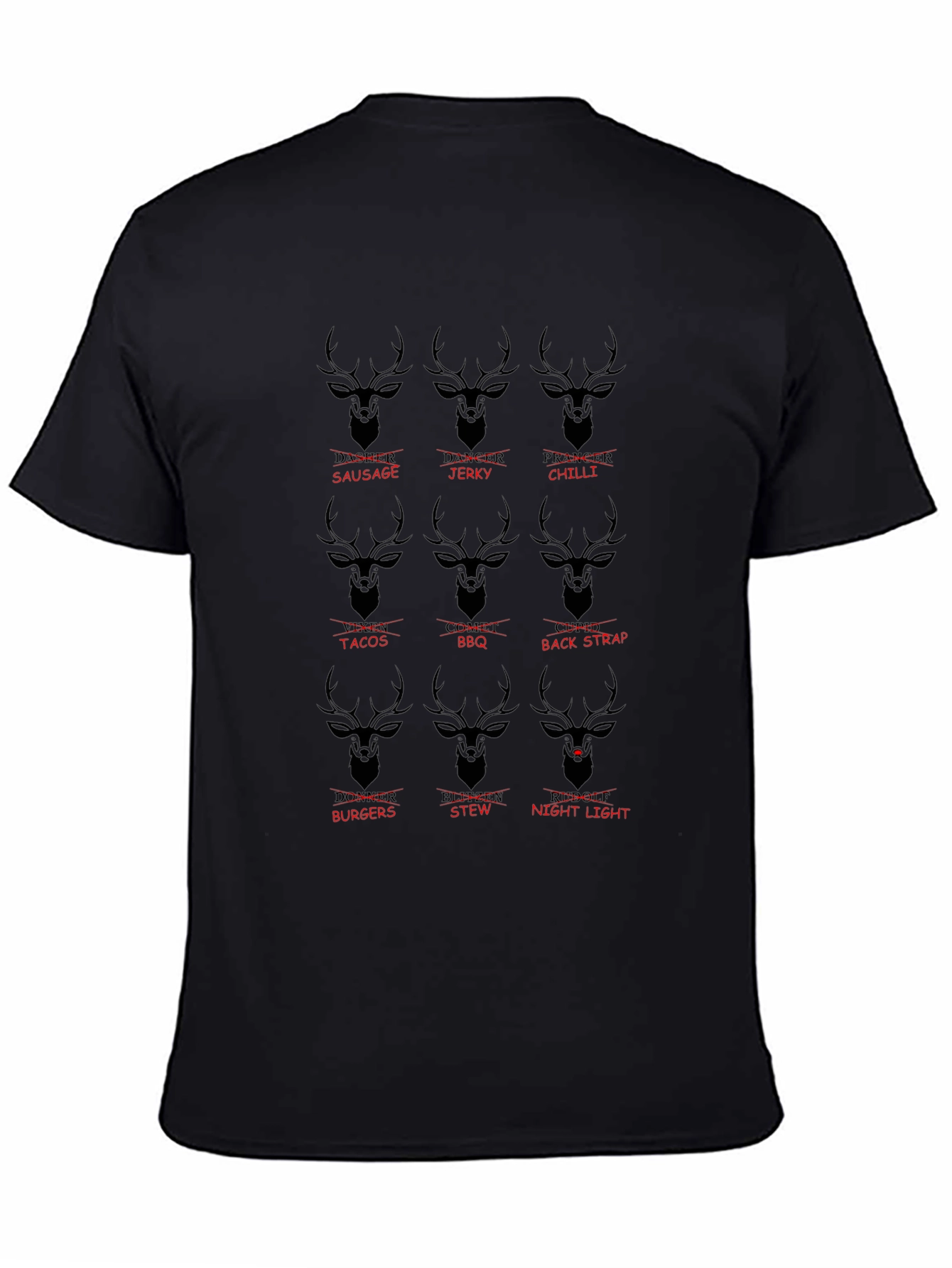 Deer Meat Cut T-Shirt - Hunting Gift