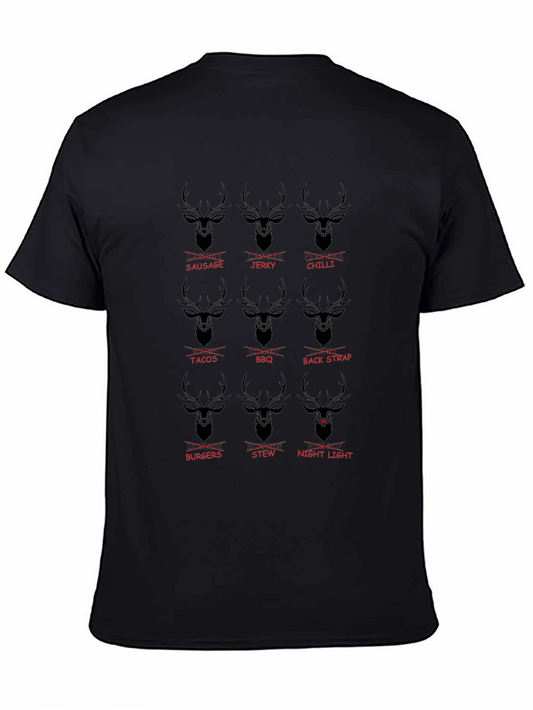 Deer Meat Cut T-Shirt - Hunting Gift