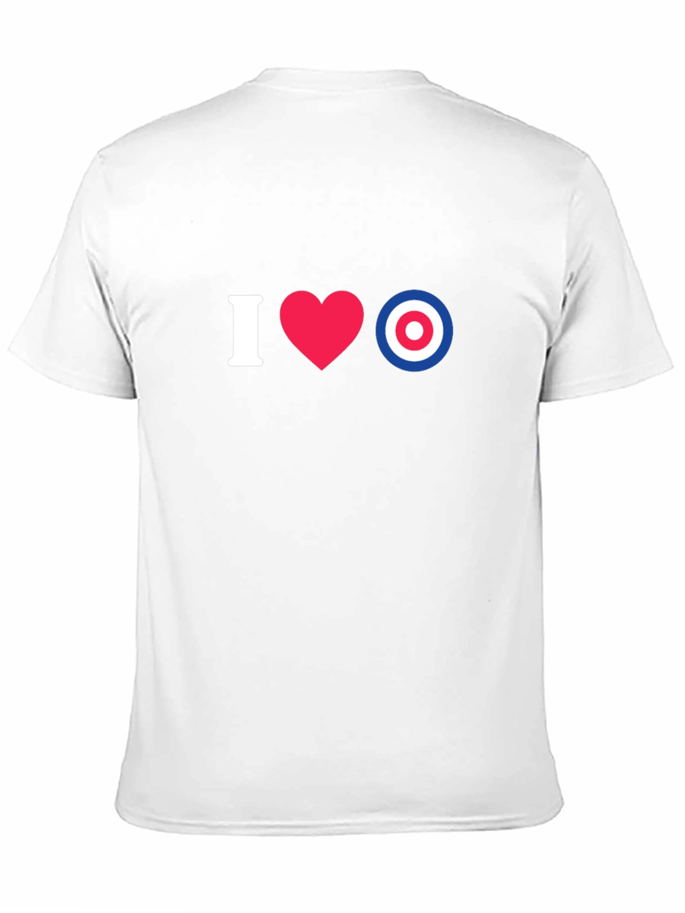 I Love Mod Target T-Shirt