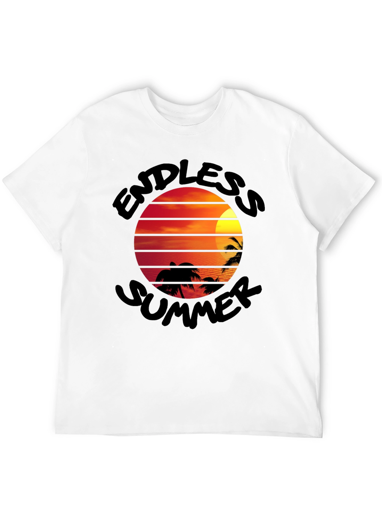Endless Summer Black T-Shirt