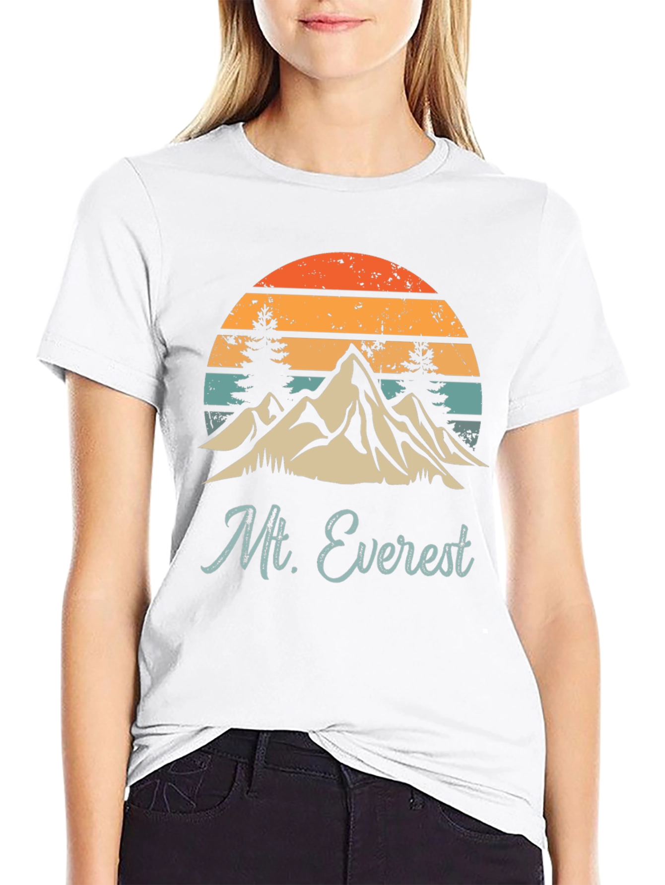 Mt. Everest Retro T-Shirt: Adventure Awaits!