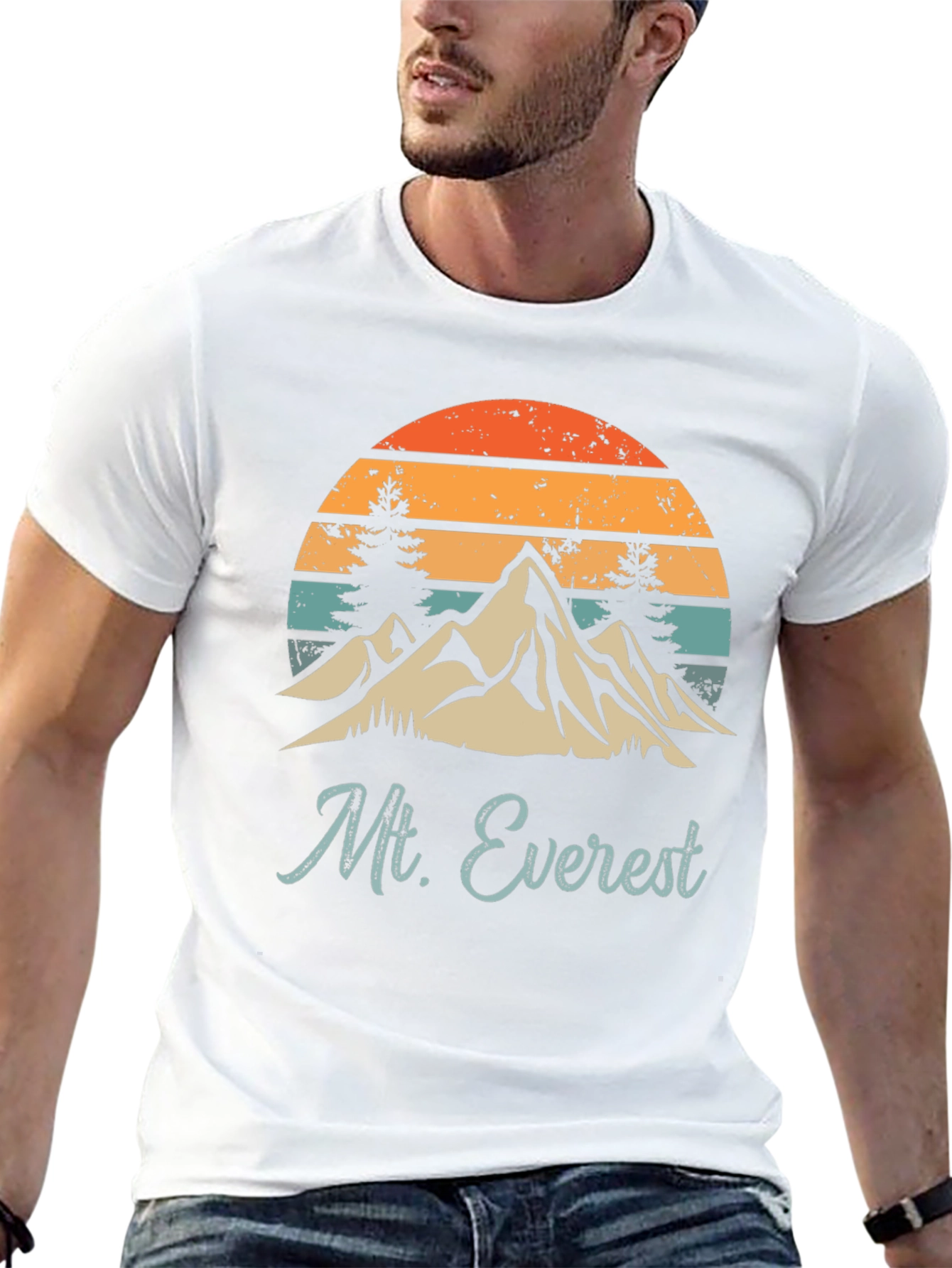 Mt. Everest Retro T-Shirt: Adventure Awaits!