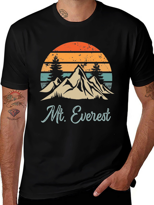 Mt. Everest Retro T-Shirt: Adventure Awaits!