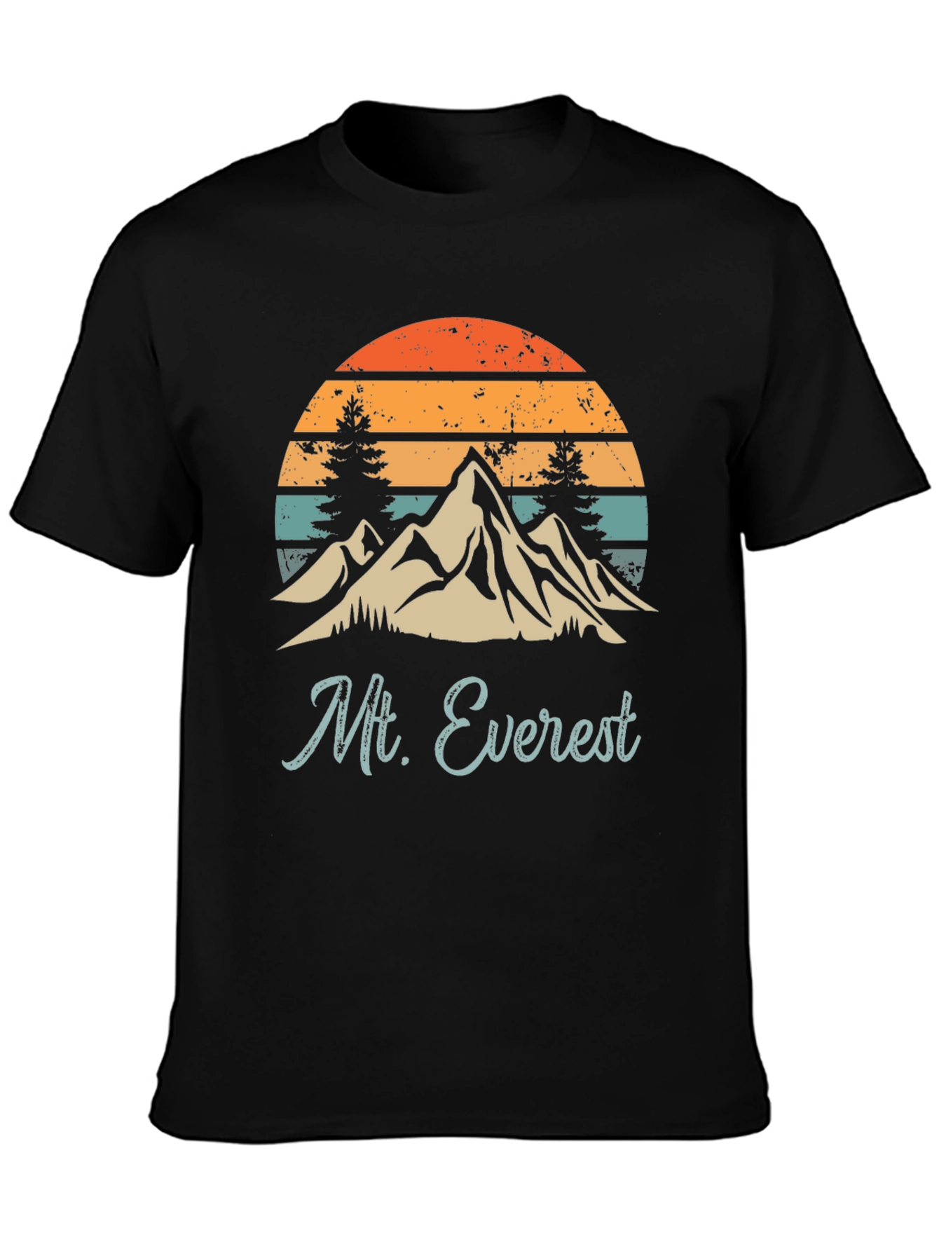 Mt. Everest Retro T-Shirt: Adventure Awaits!