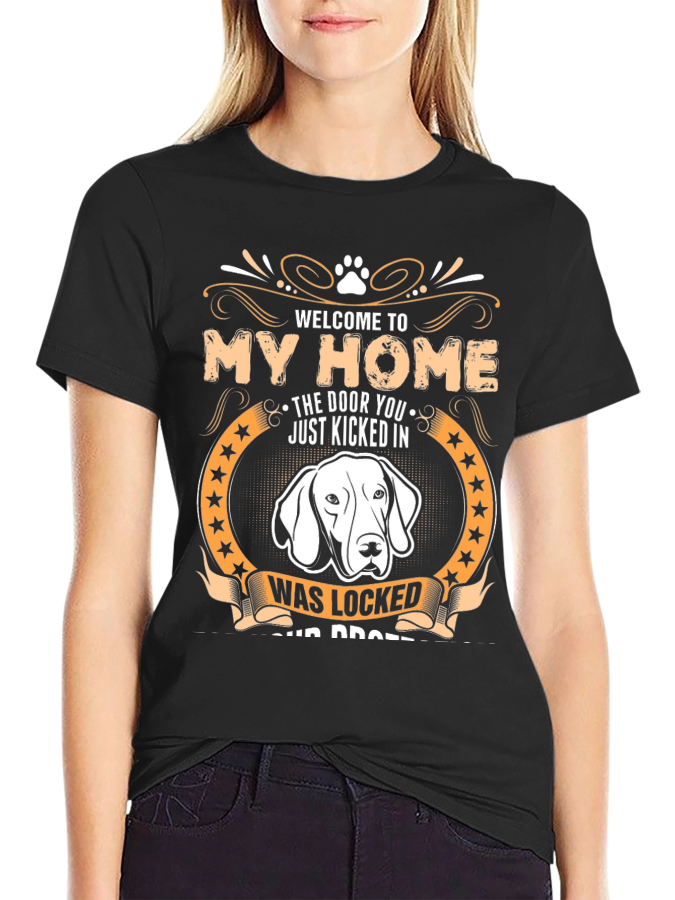 Welcome to My Home Dog T-Shirt