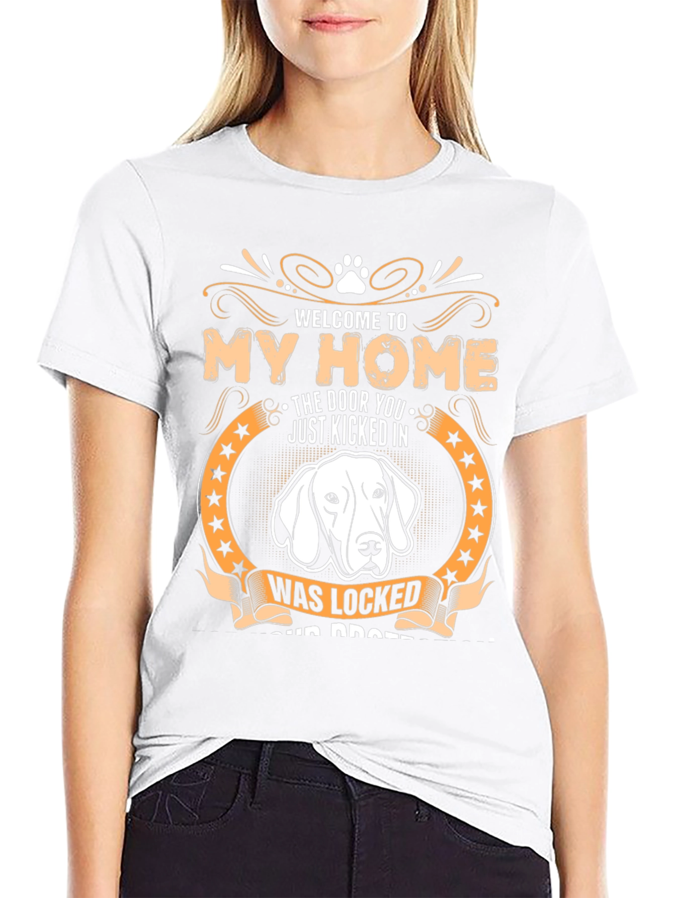 Welcome to My Home Dog T-Shirt