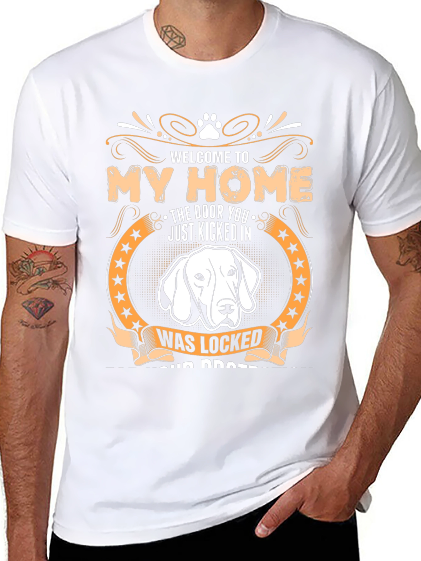 Welcome to My Home Dog T-Shirt