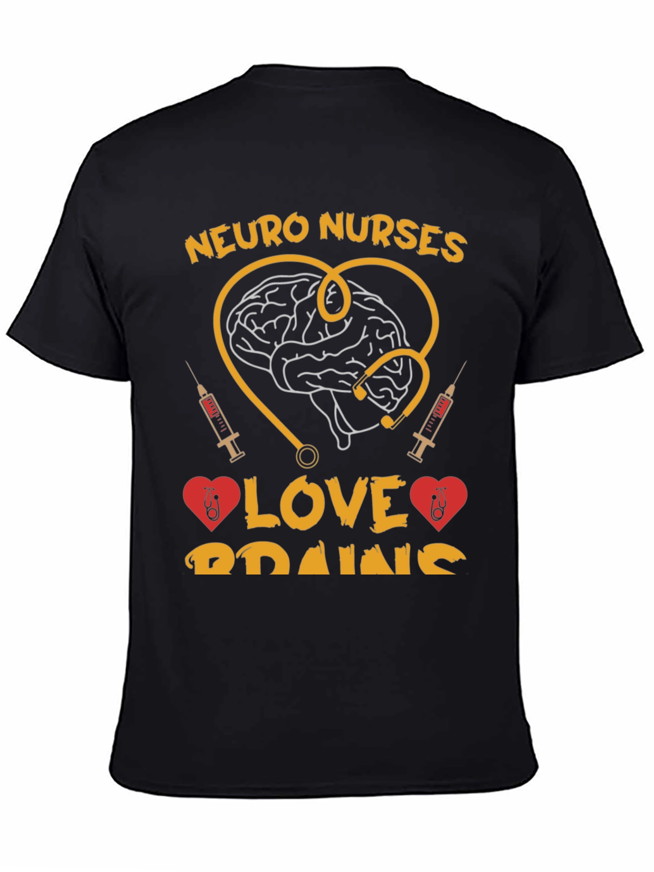 Neuro Nurses Brain Love T-Shirt