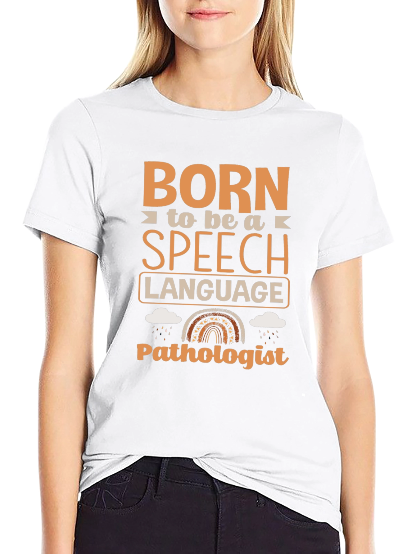 Born Speech Language Pathologist T-Shirt
