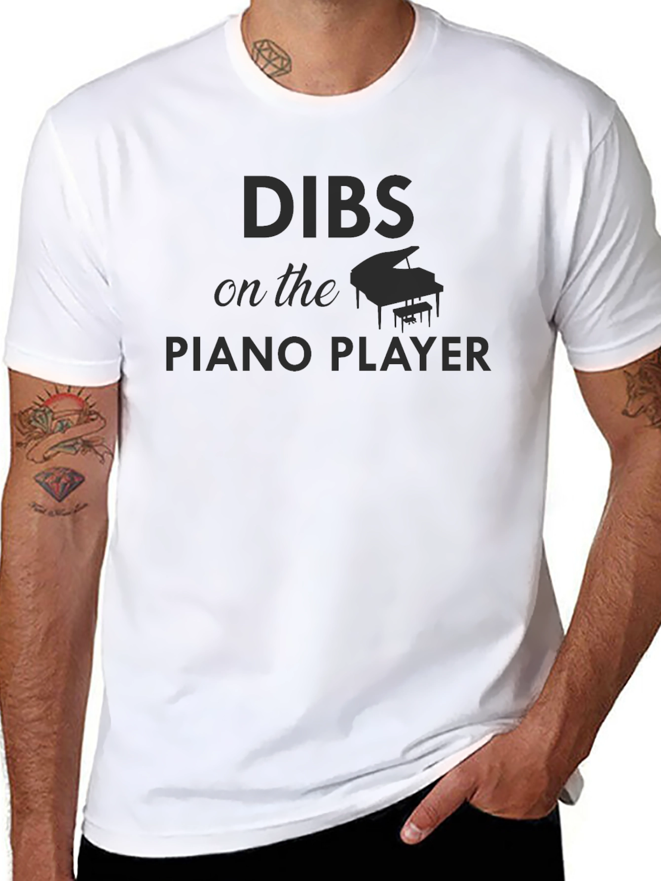 Dibs on the Piano Player T-Shirt