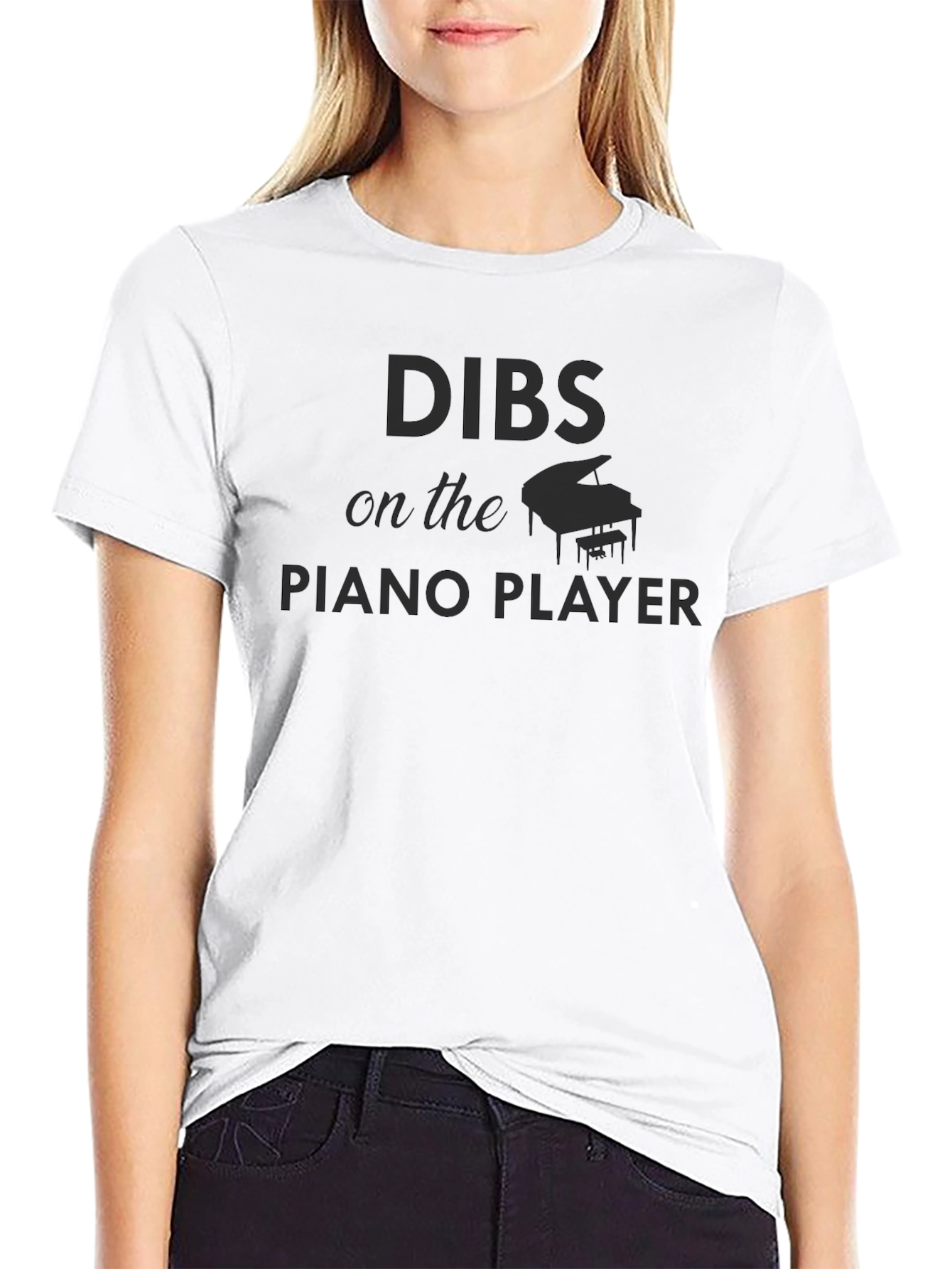 Dibs on the Piano Player T-Shirt