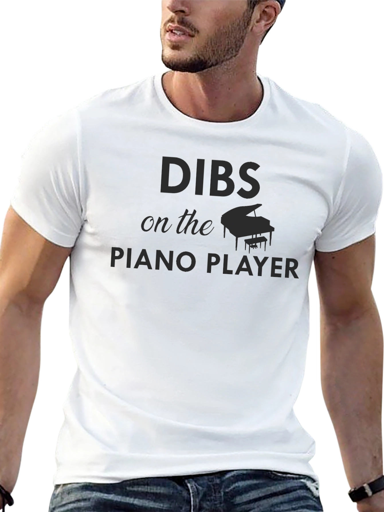 Dibs on the Piano Player T-Shirt