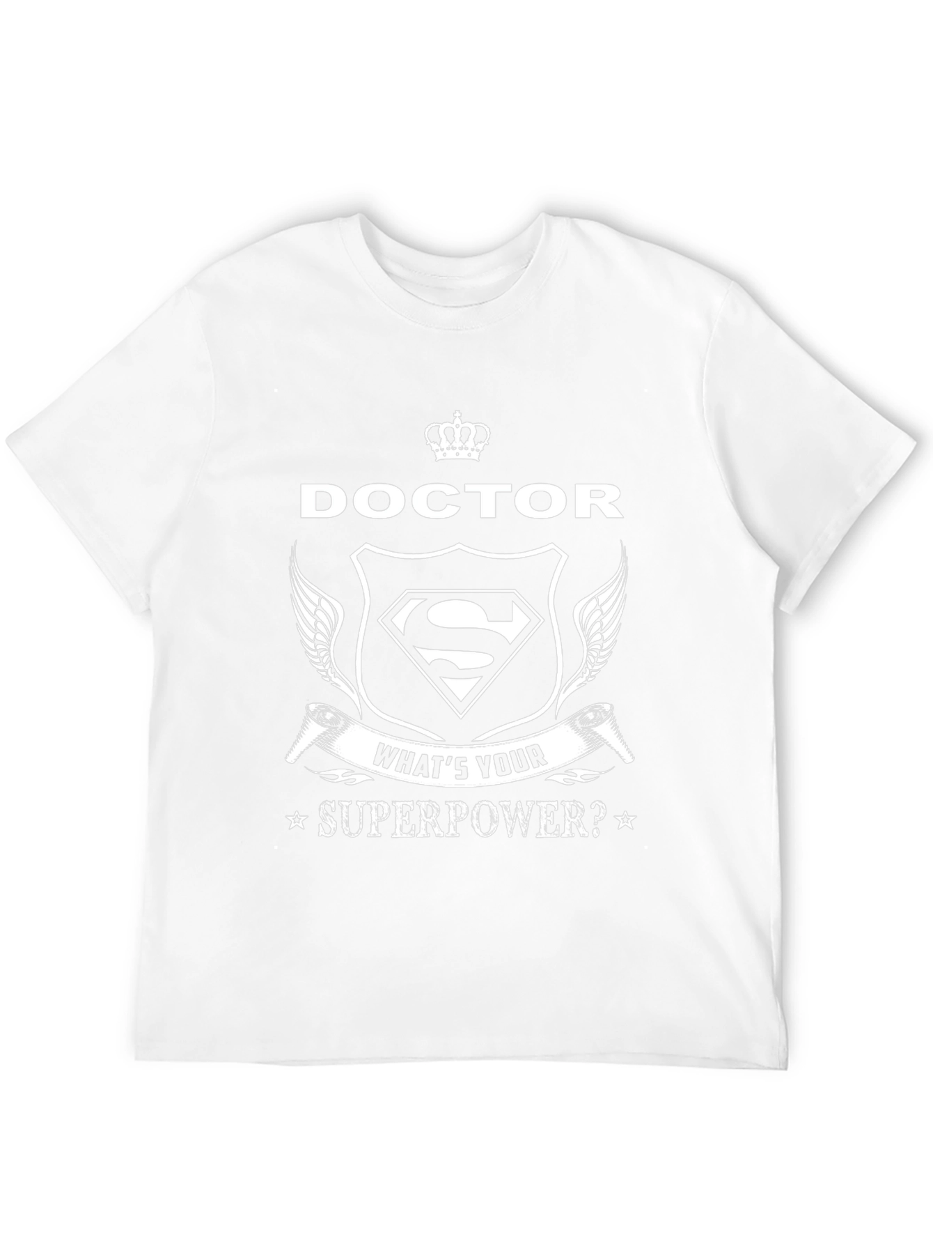 Doctor Superpower T-Shirt - Black