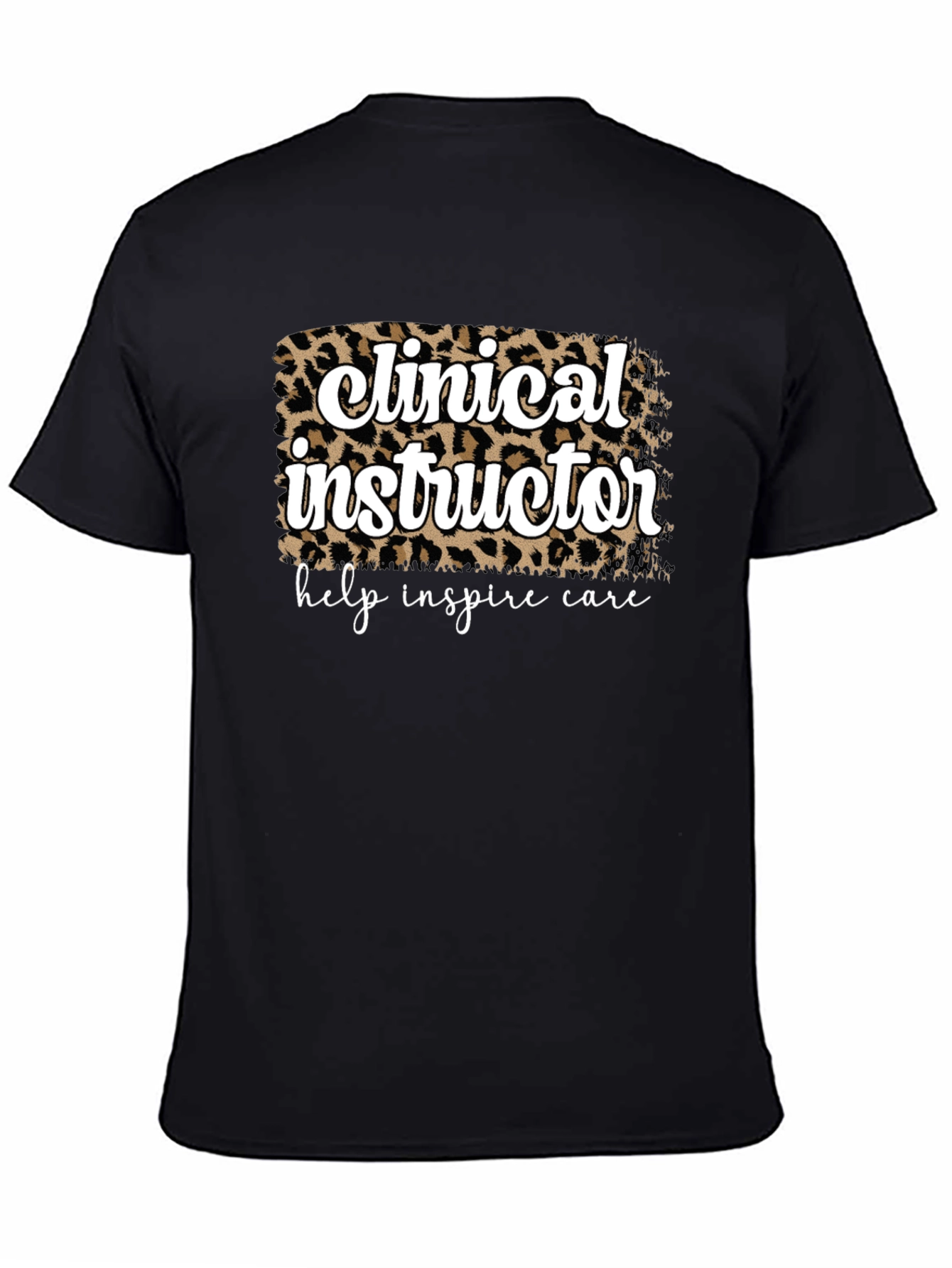Clinical Instructor Leopard Print T-Shirt
