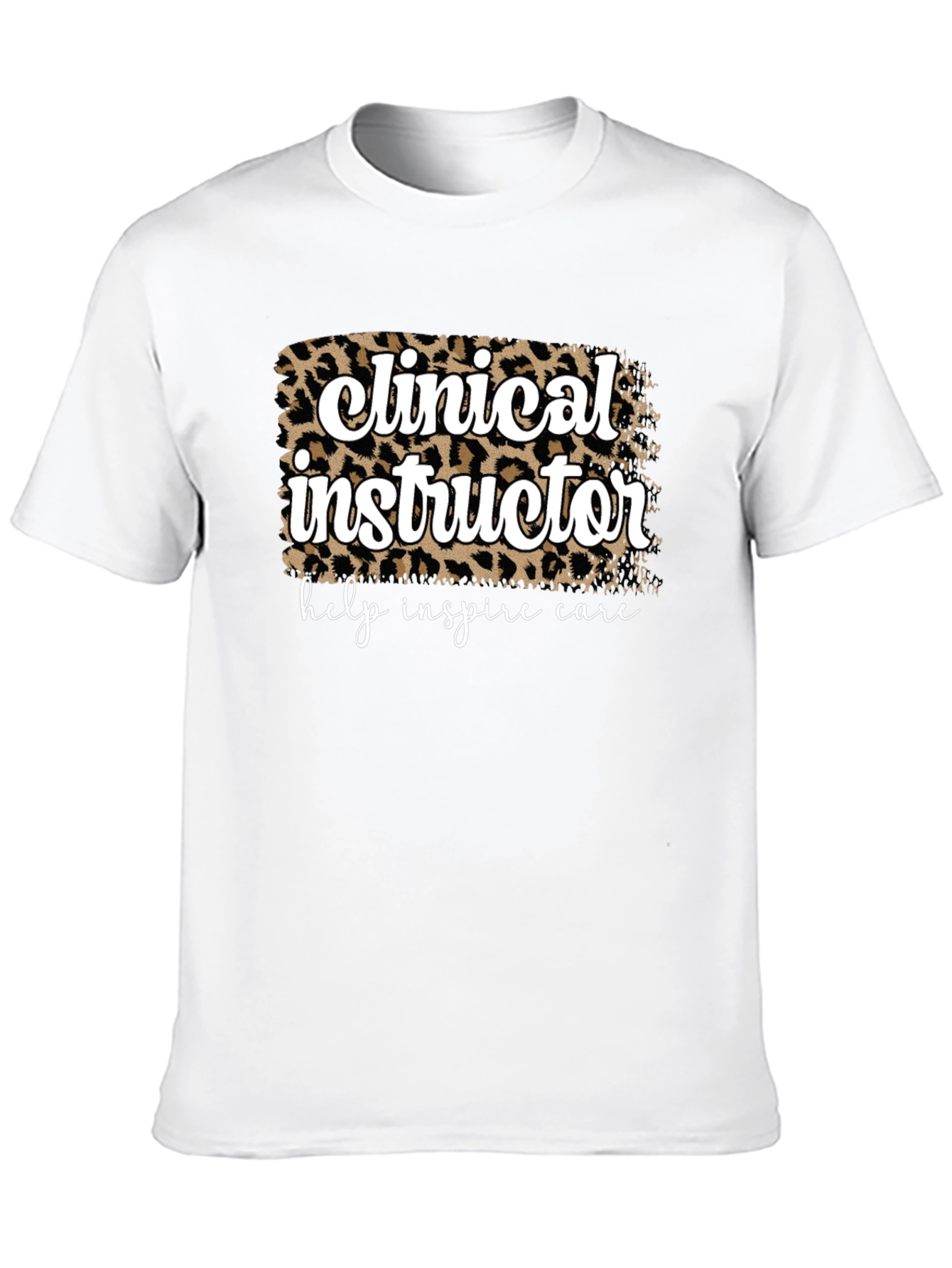 Clinical Instructor Leopard Print T-Shirt