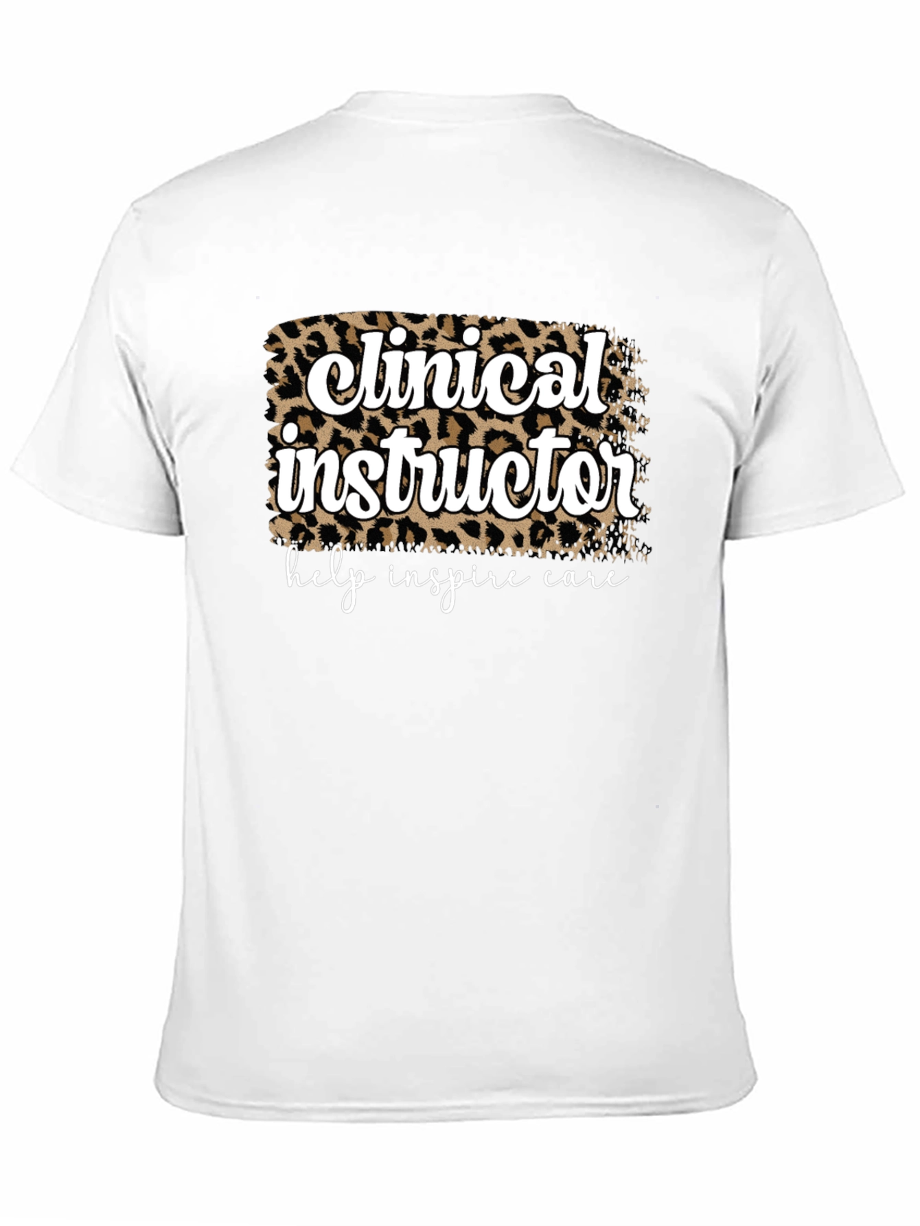 Clinical Instructor Leopard Print T-Shirt
