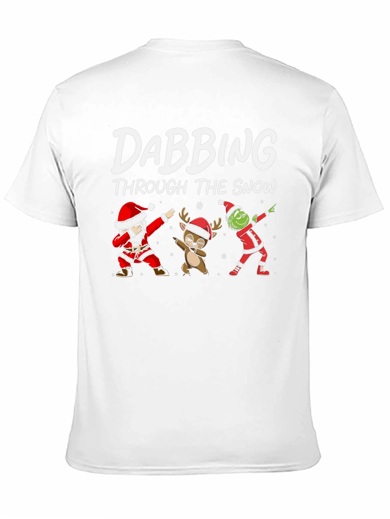 Dabbing Through the Snow Christmas T-Shirt