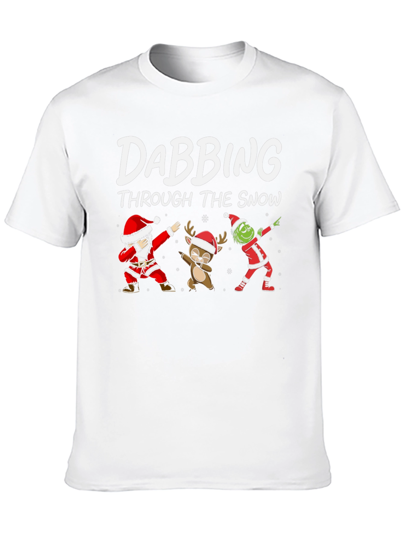 Dabbing Through the Snow Christmas T-Shirt