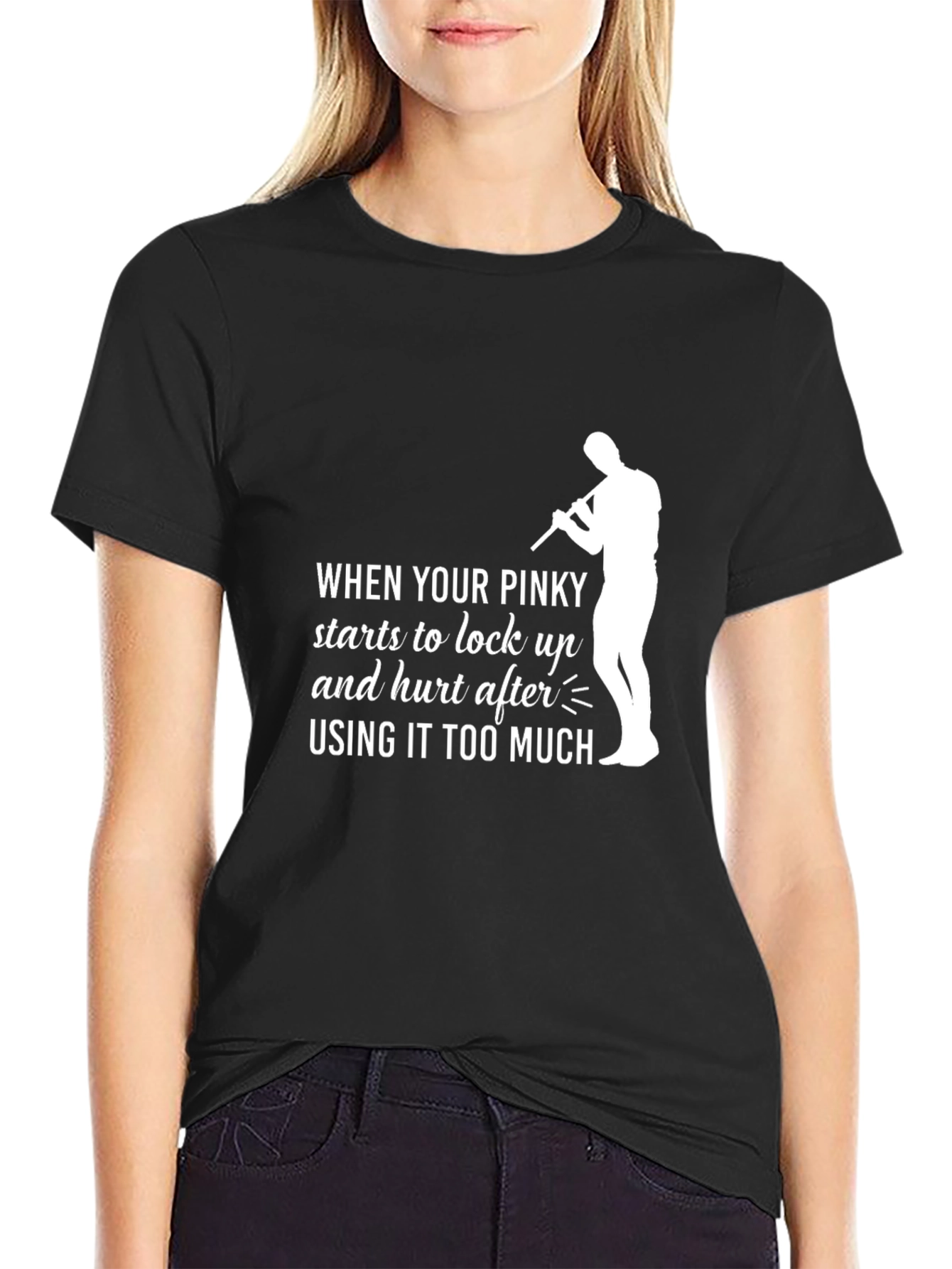 Pinky Hurt Funny T-Shirt