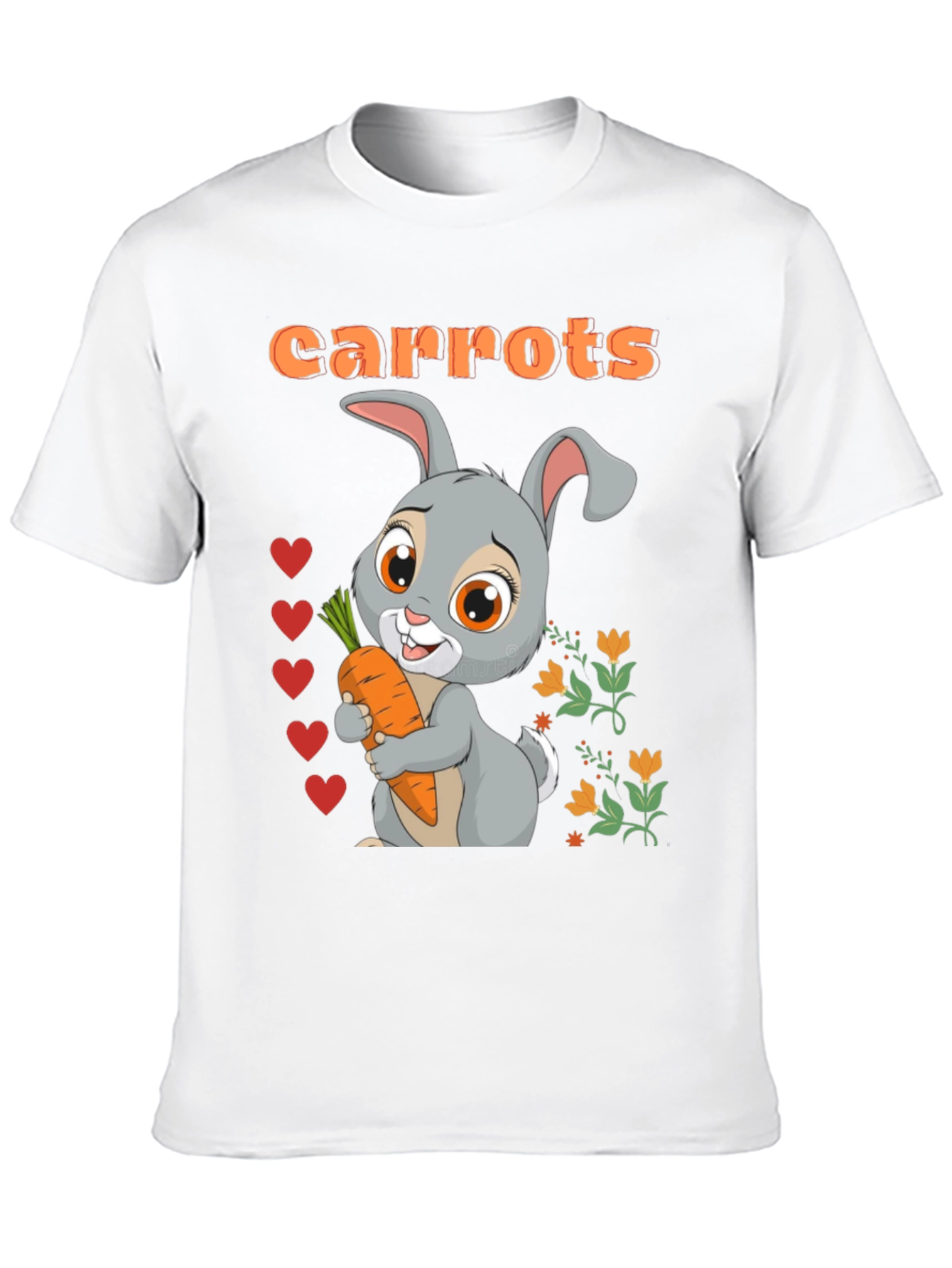 Cute Bunny Carrot T-Shirt