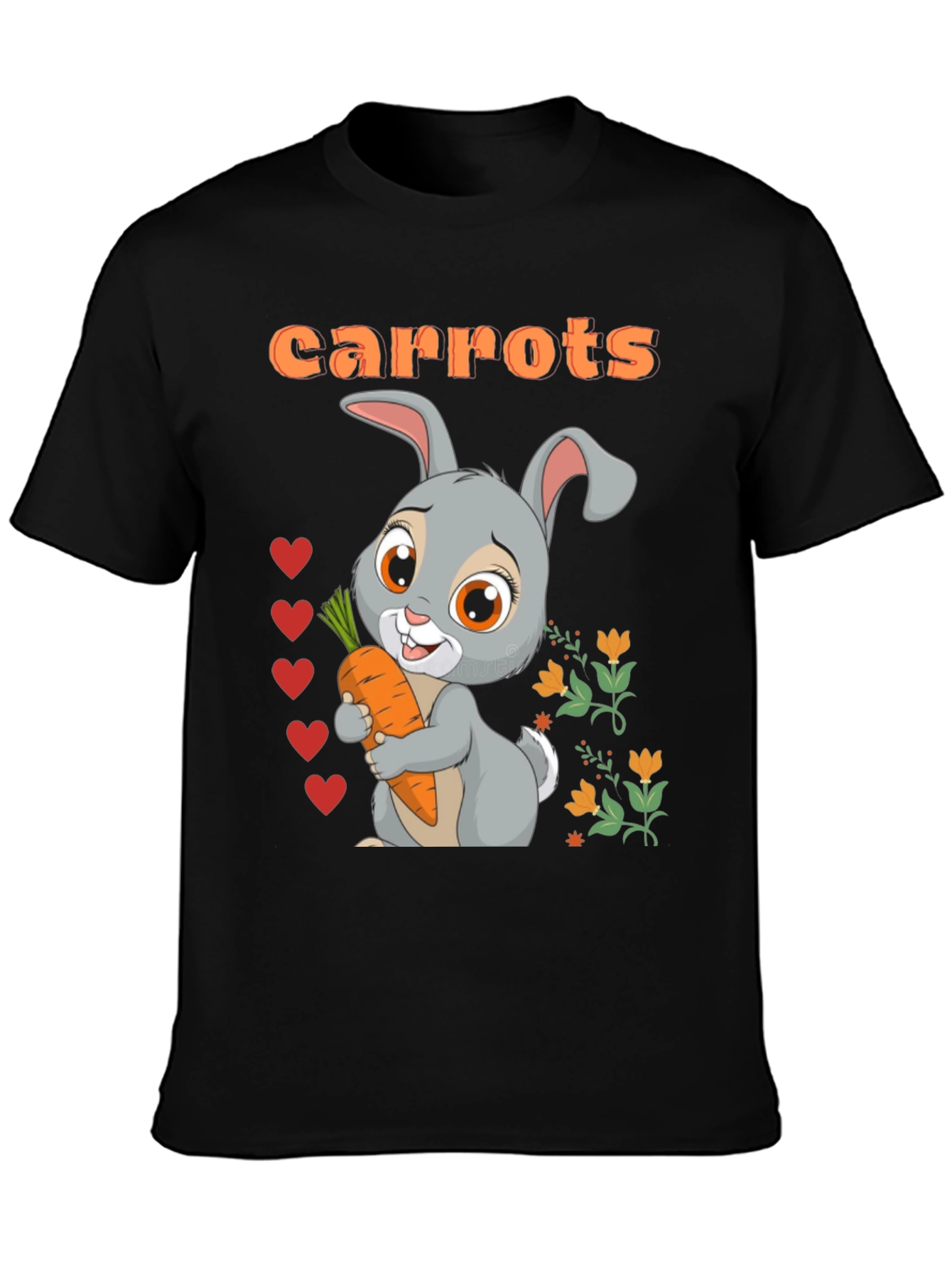 Cute Bunny Carrot T-Shirt