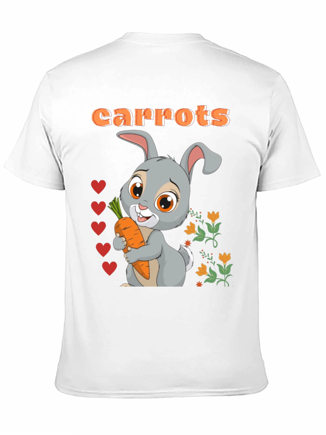 Cute Bunny Carrot T-Shirt