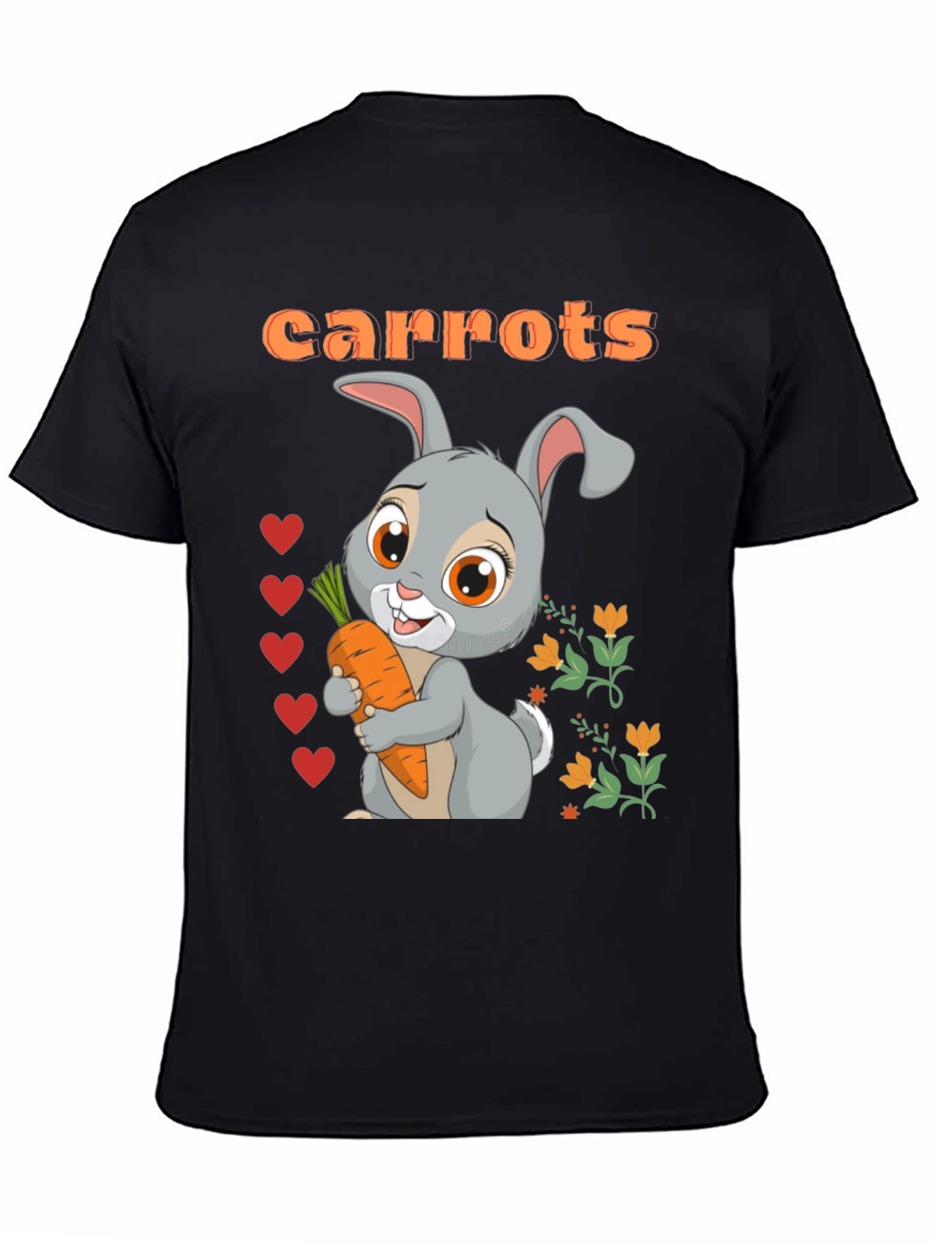 Cute Bunny Carrot T-Shirt