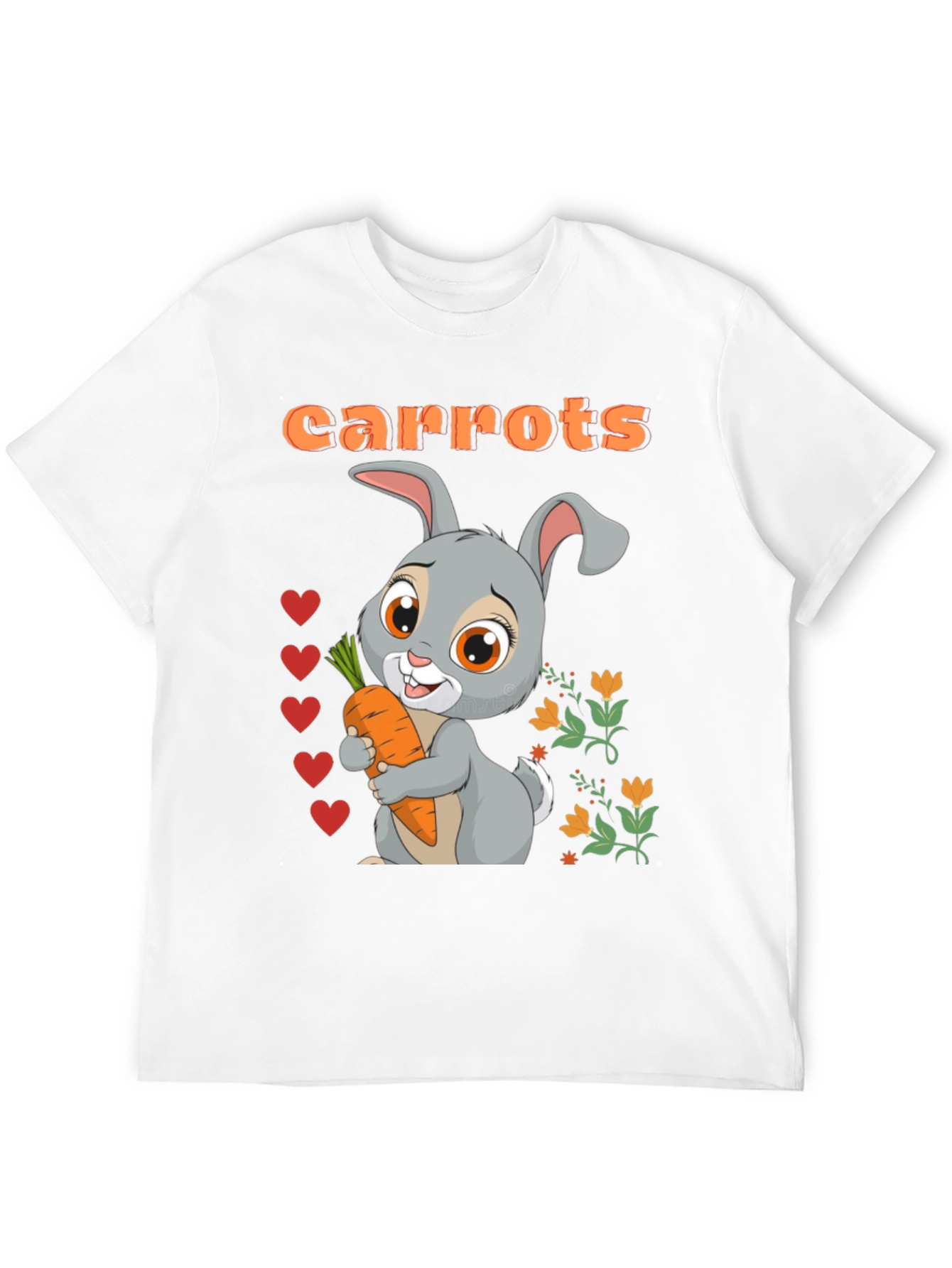 Cute Bunny Carrot T-Shirt