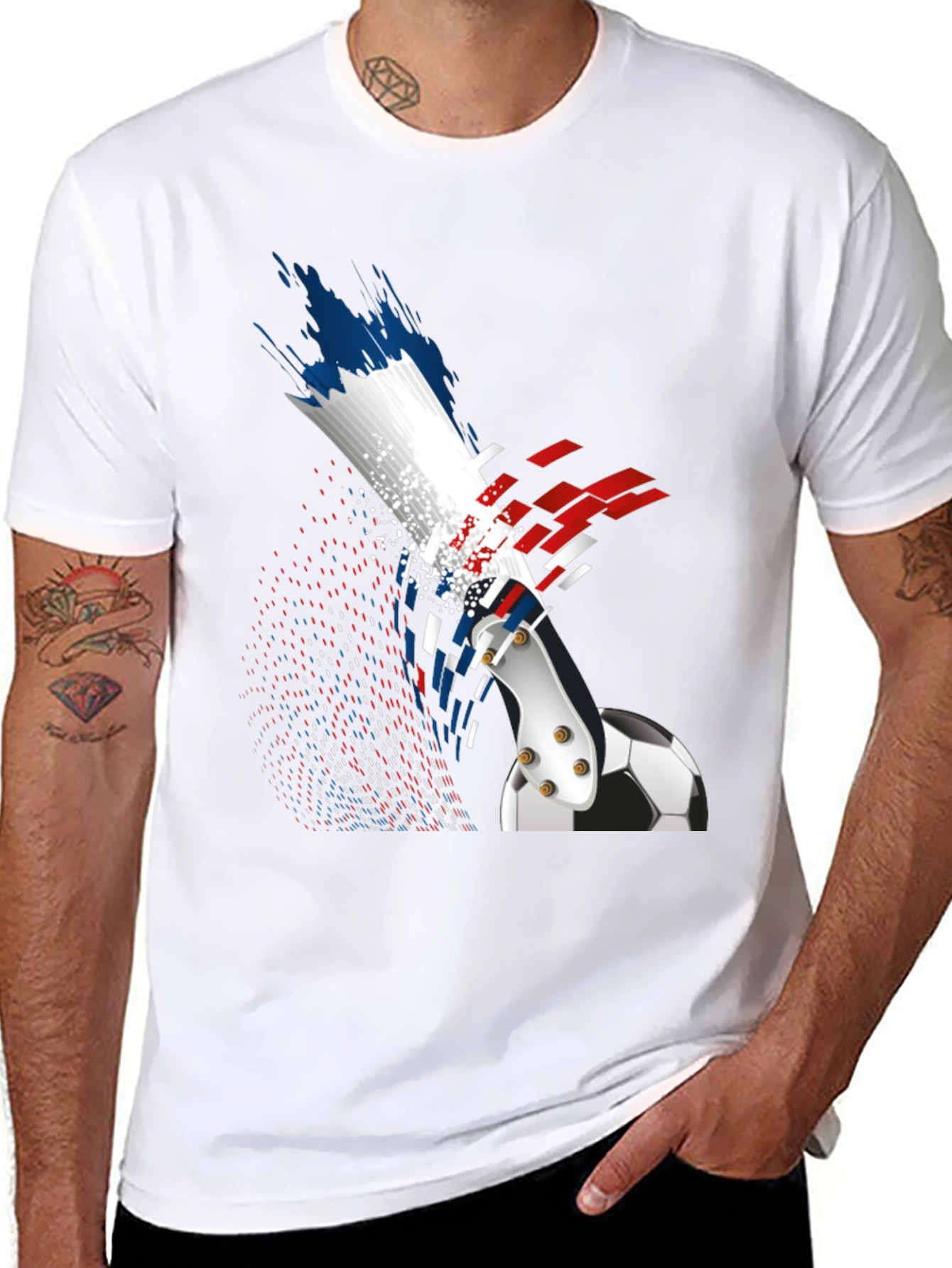 Soccer Kick T-Shirt - Stylish Graphic Tee