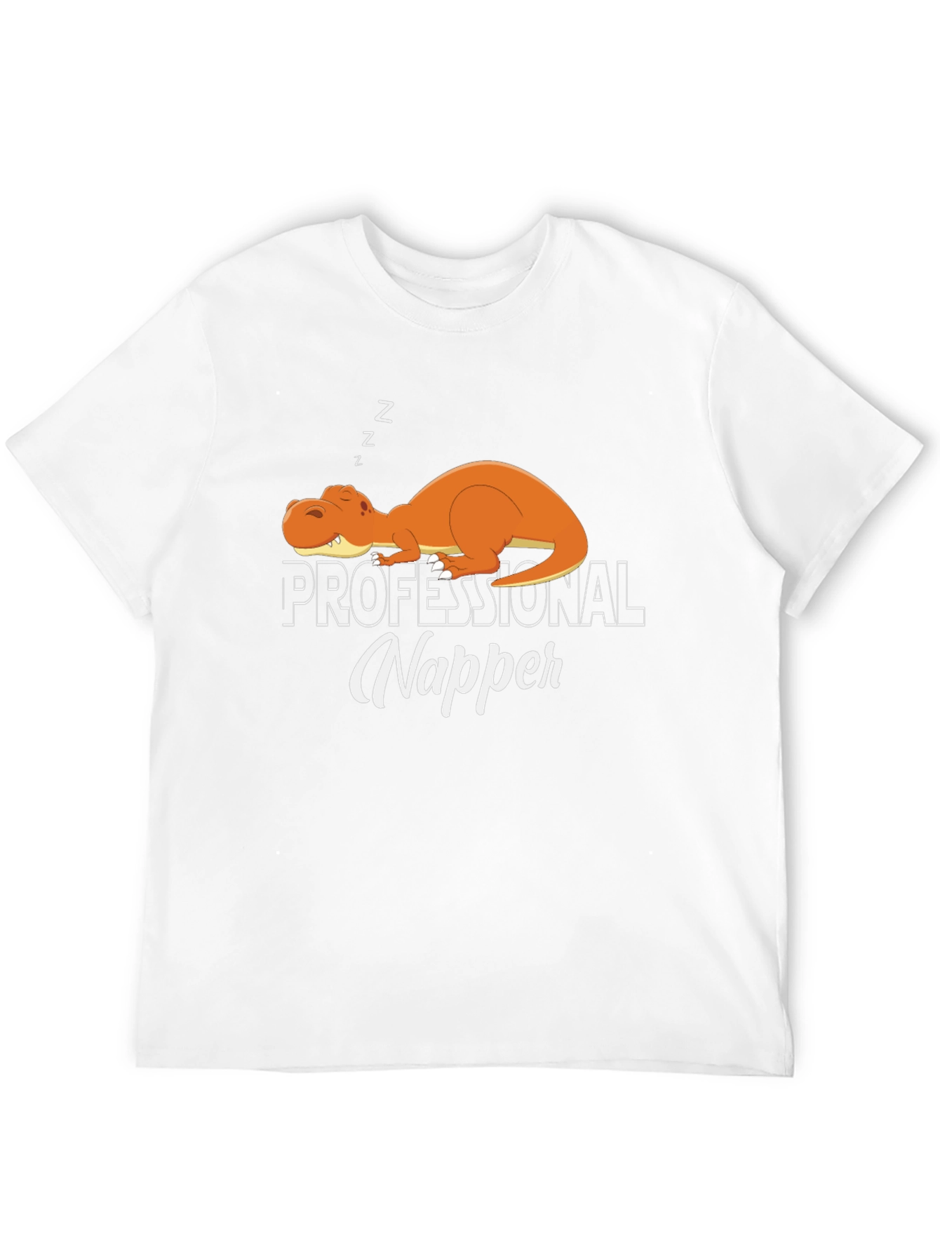 Professional Napper T-Rex Graphic T-Shirt